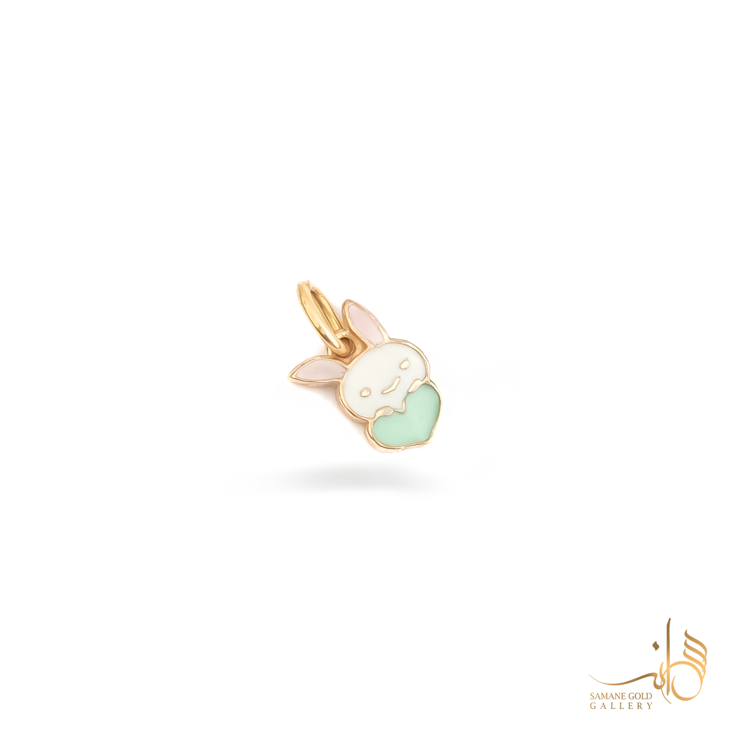 آویز طلا خرگوش بچگانه