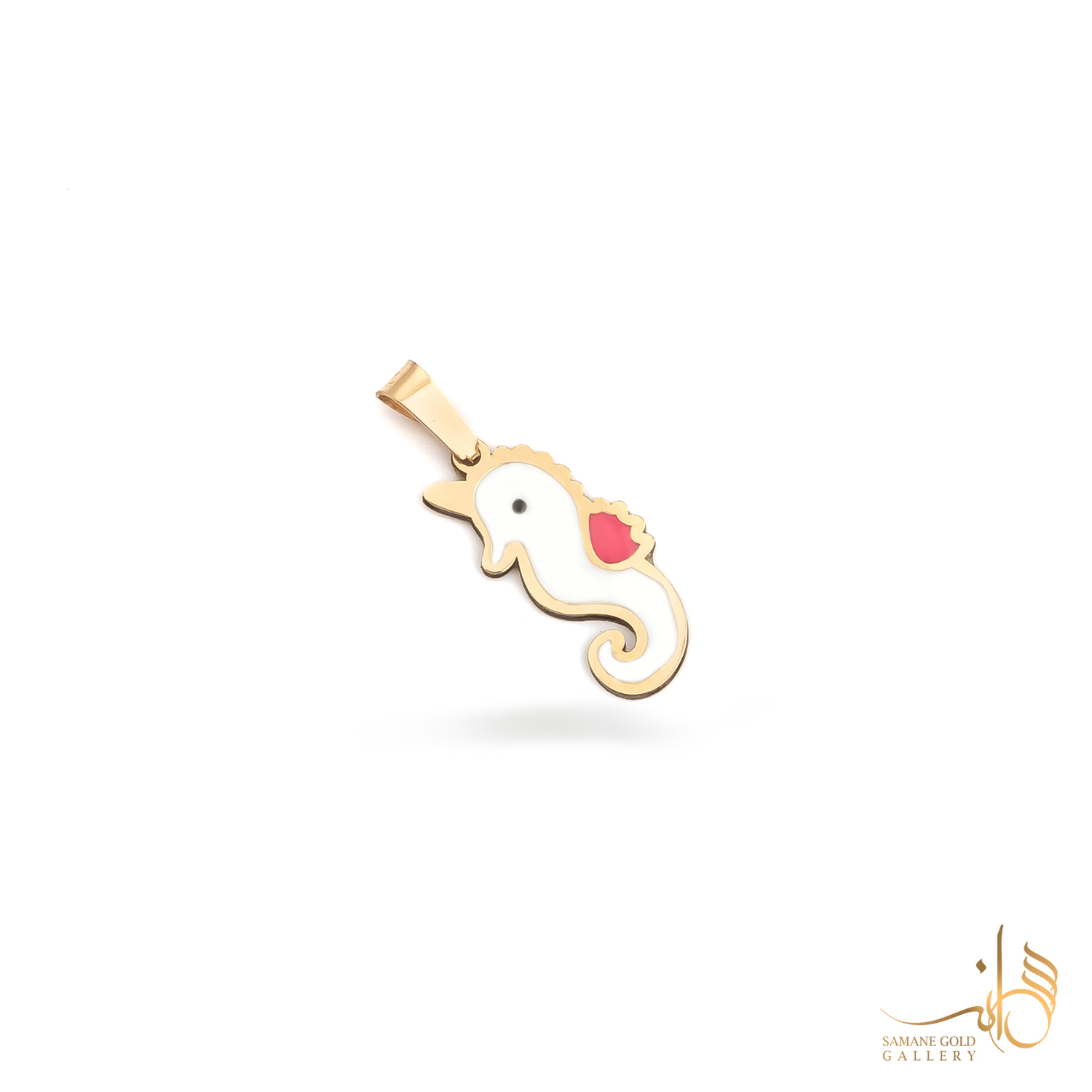 آویز طلا اسب آبی