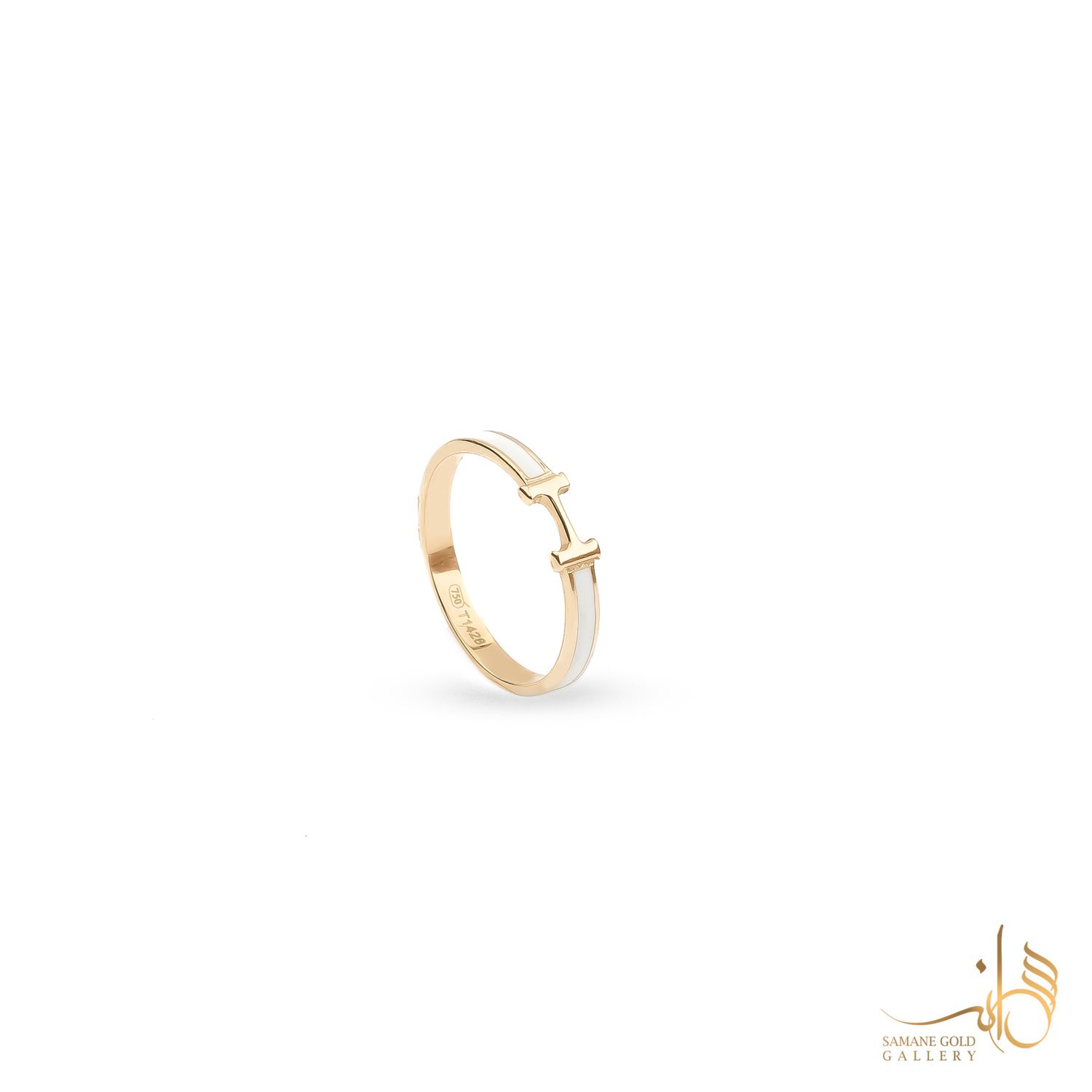 انگشتر طلا هرمس سفید خاص