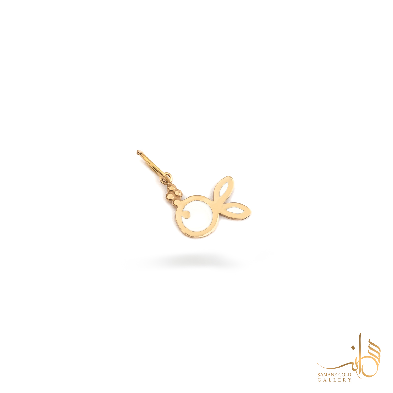 آویز طلا ماهی سفید