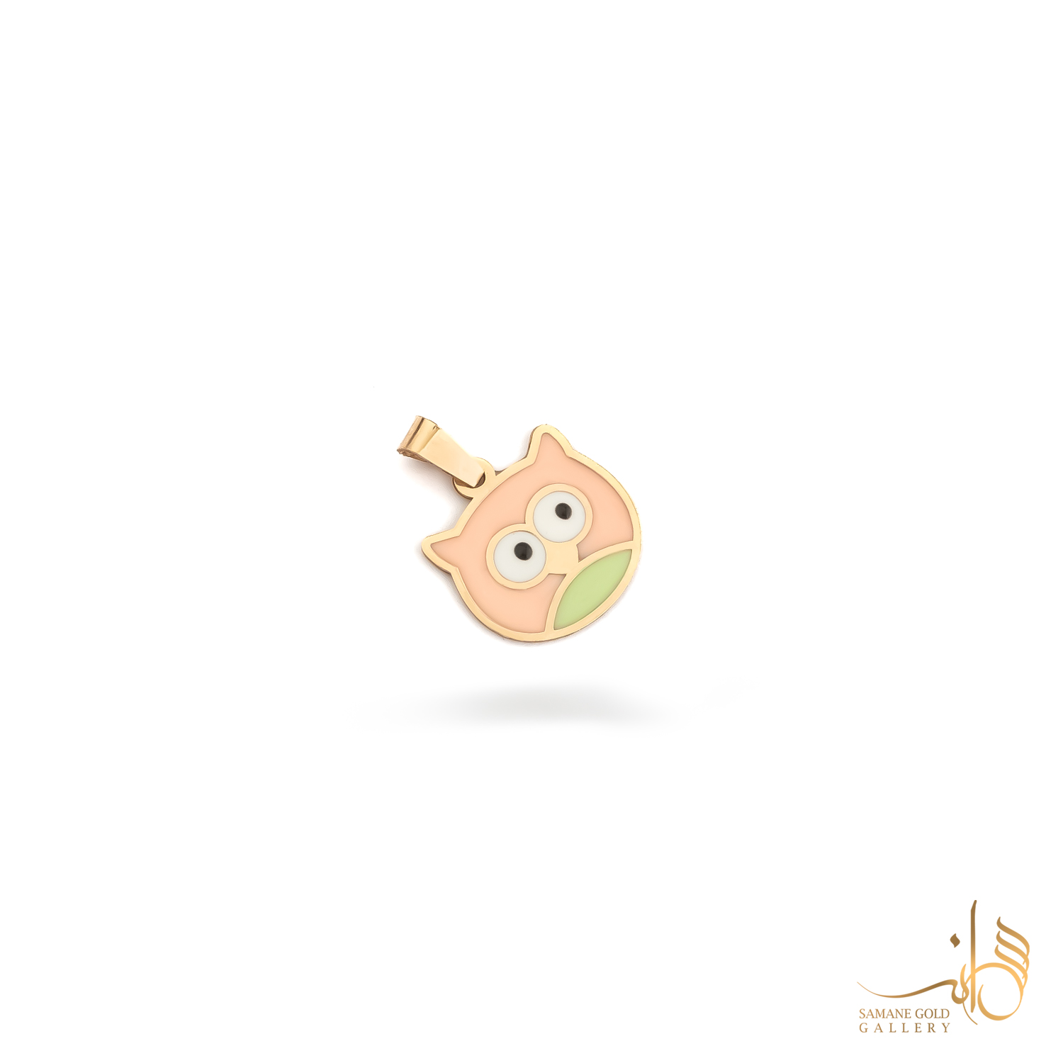 آویز طلا جغد بچگانه