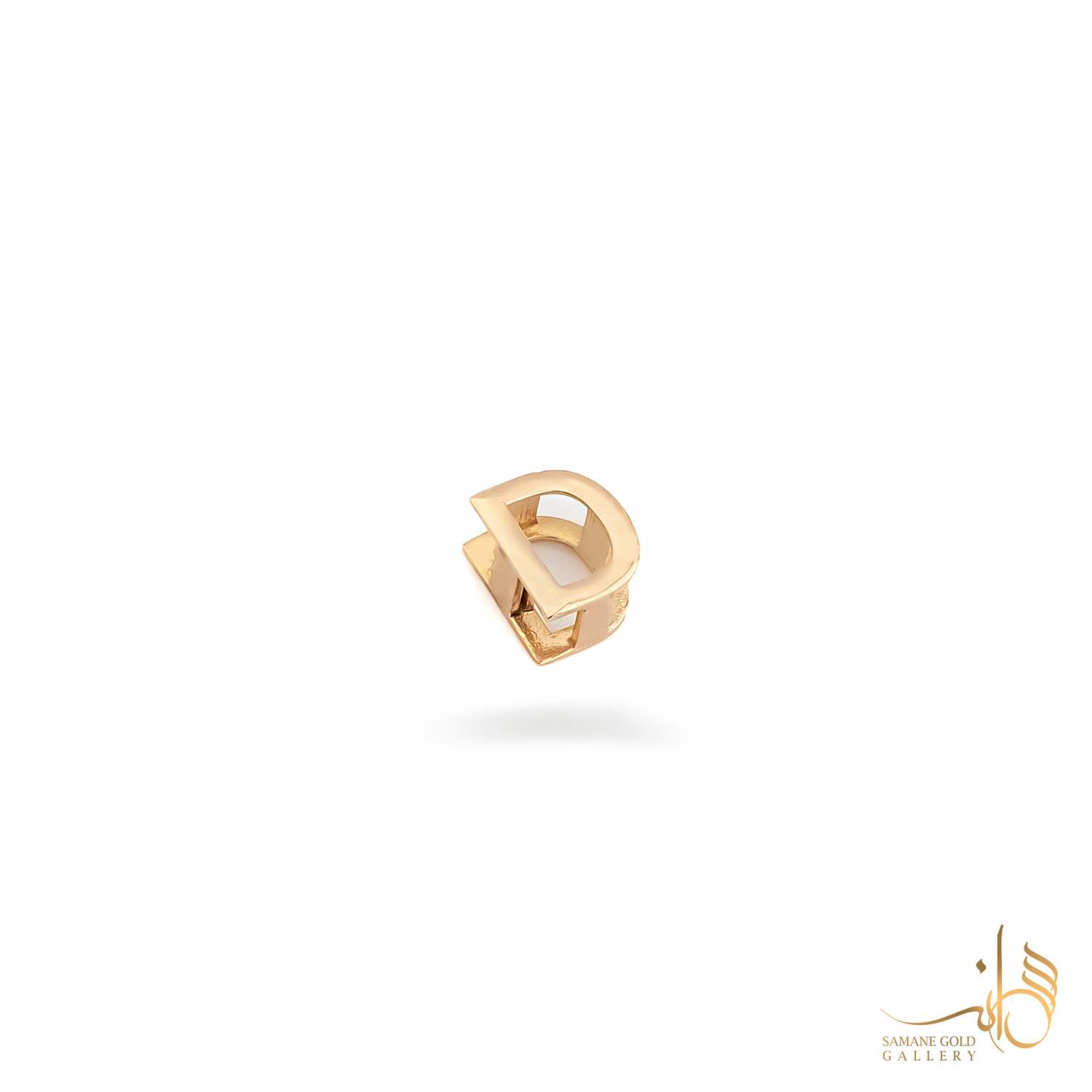 آویز طلا حرف D