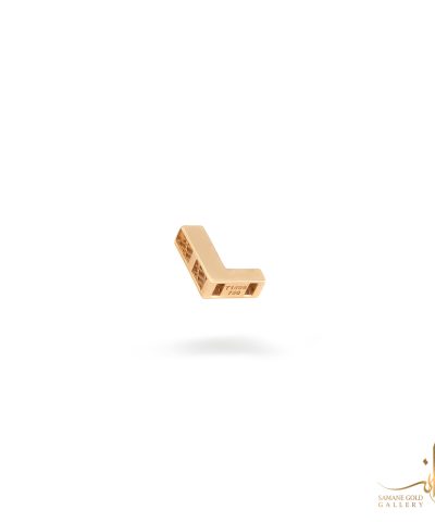 آویز طلا حرف L