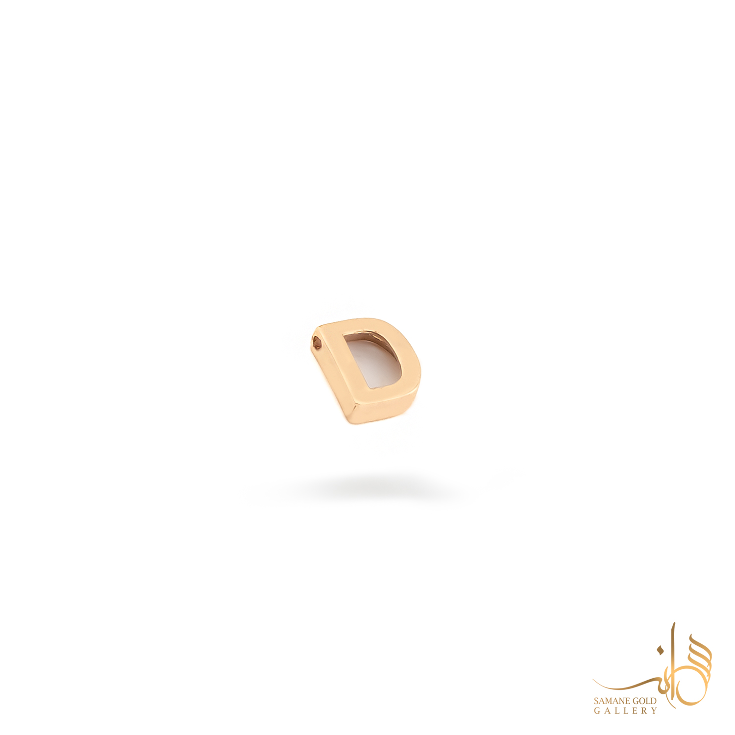 آویز طلا حرف D