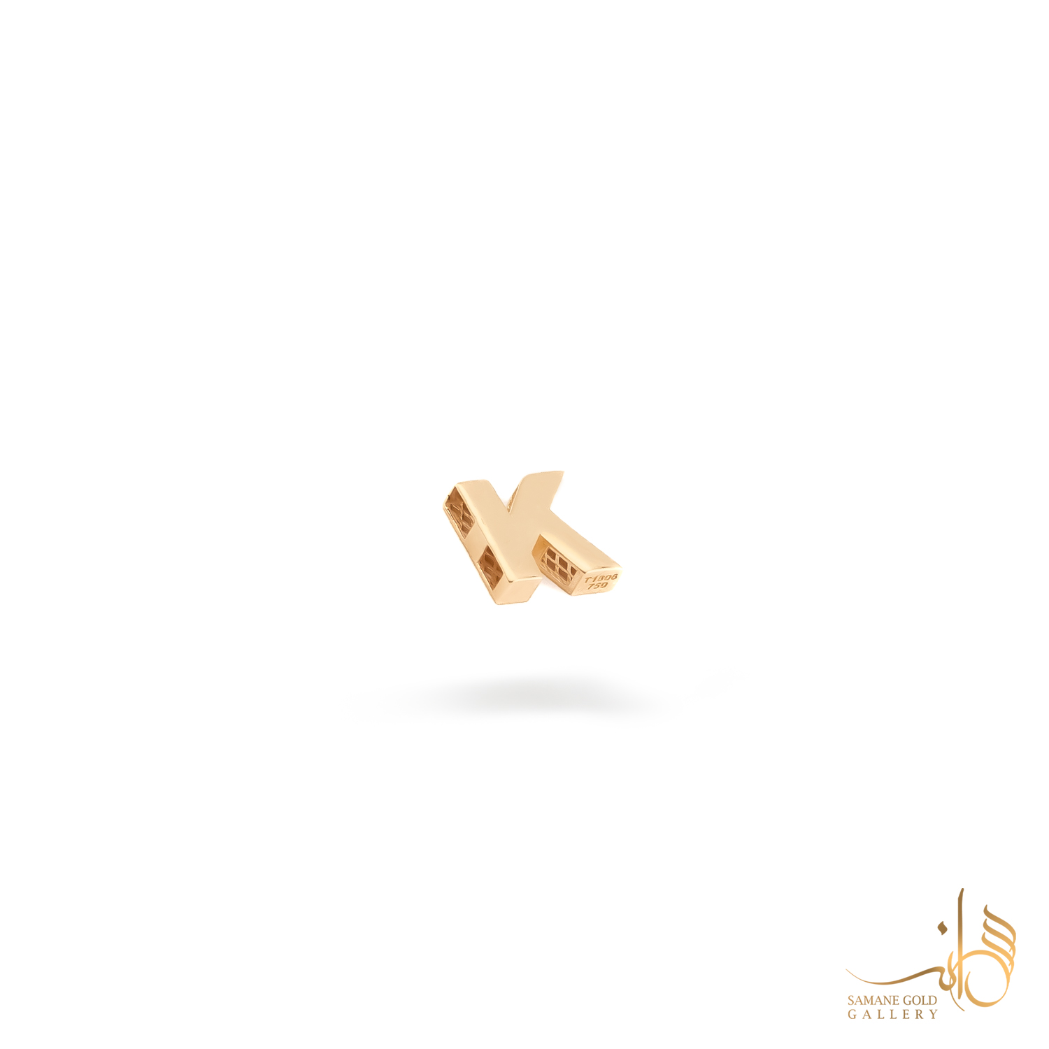آویز طلا حرف K