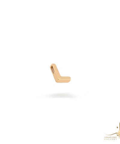 آویز طلا حرف L
