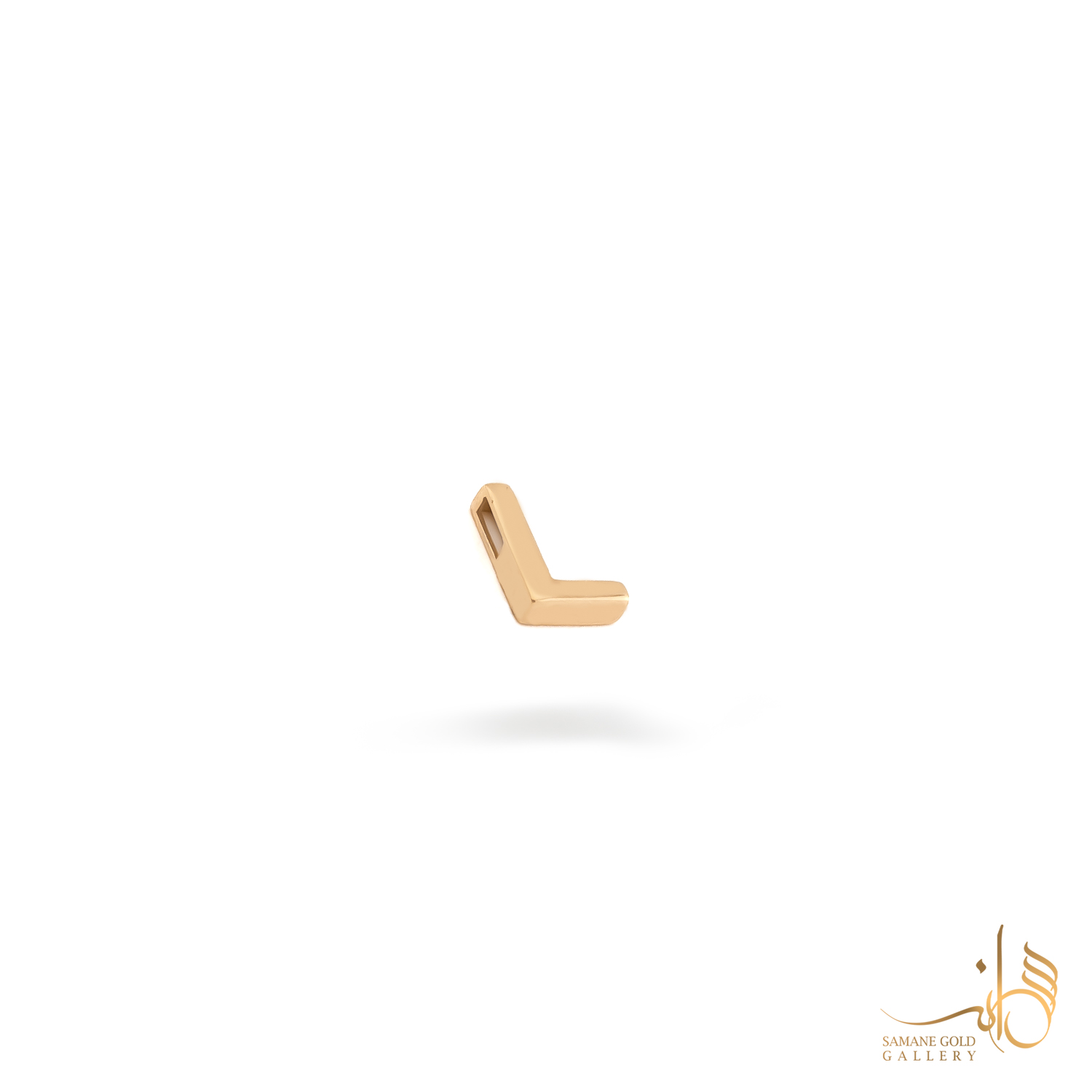 آویز طلا حرف L