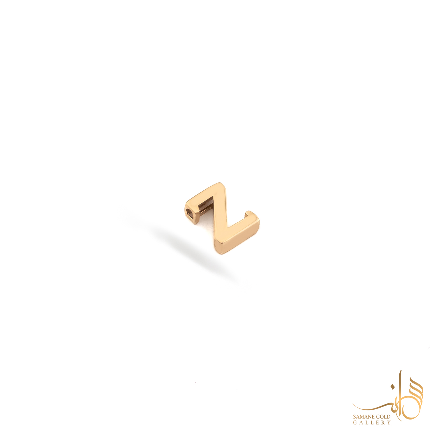 آویز طلا ریز حرف Z