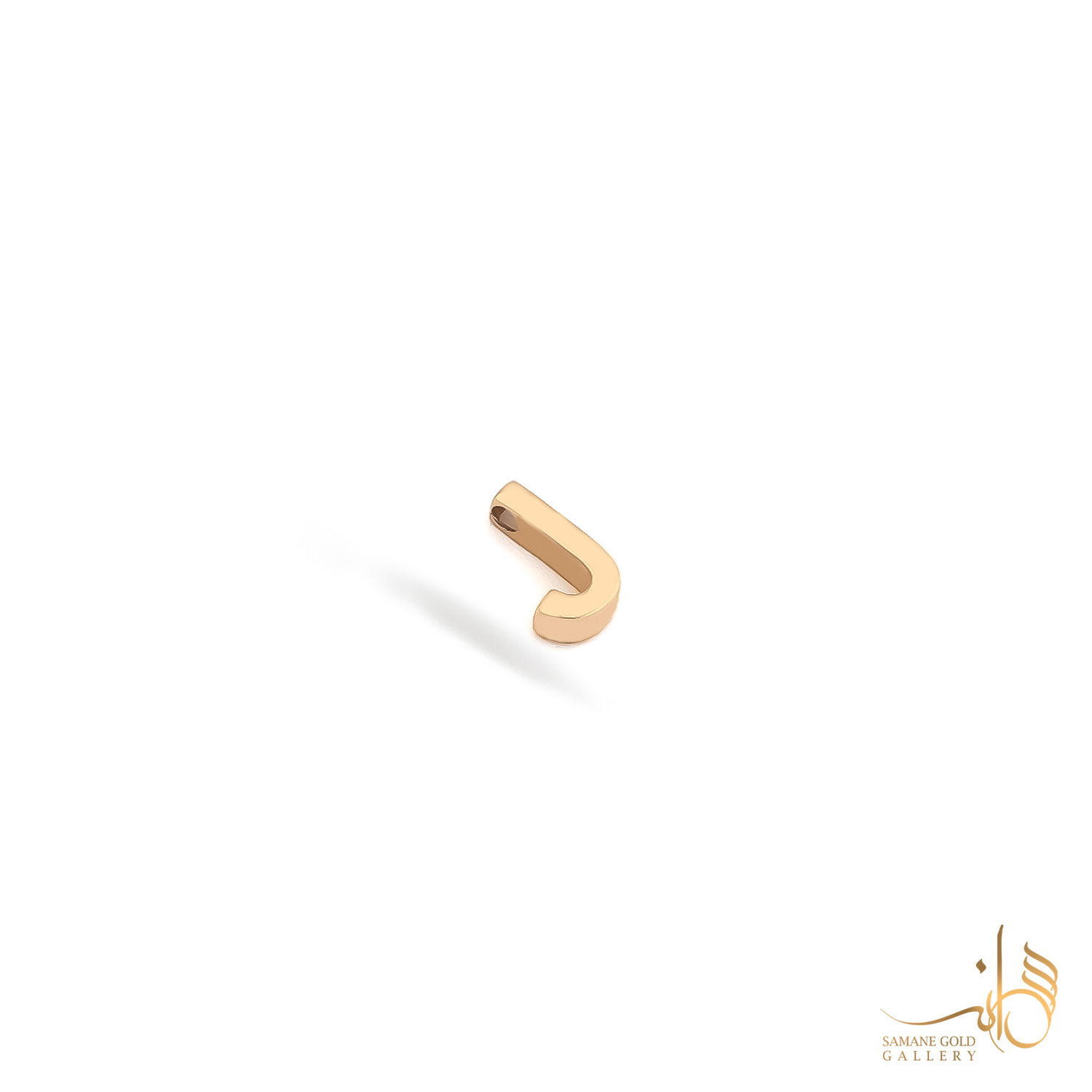 آویز طلا ریز حرف J