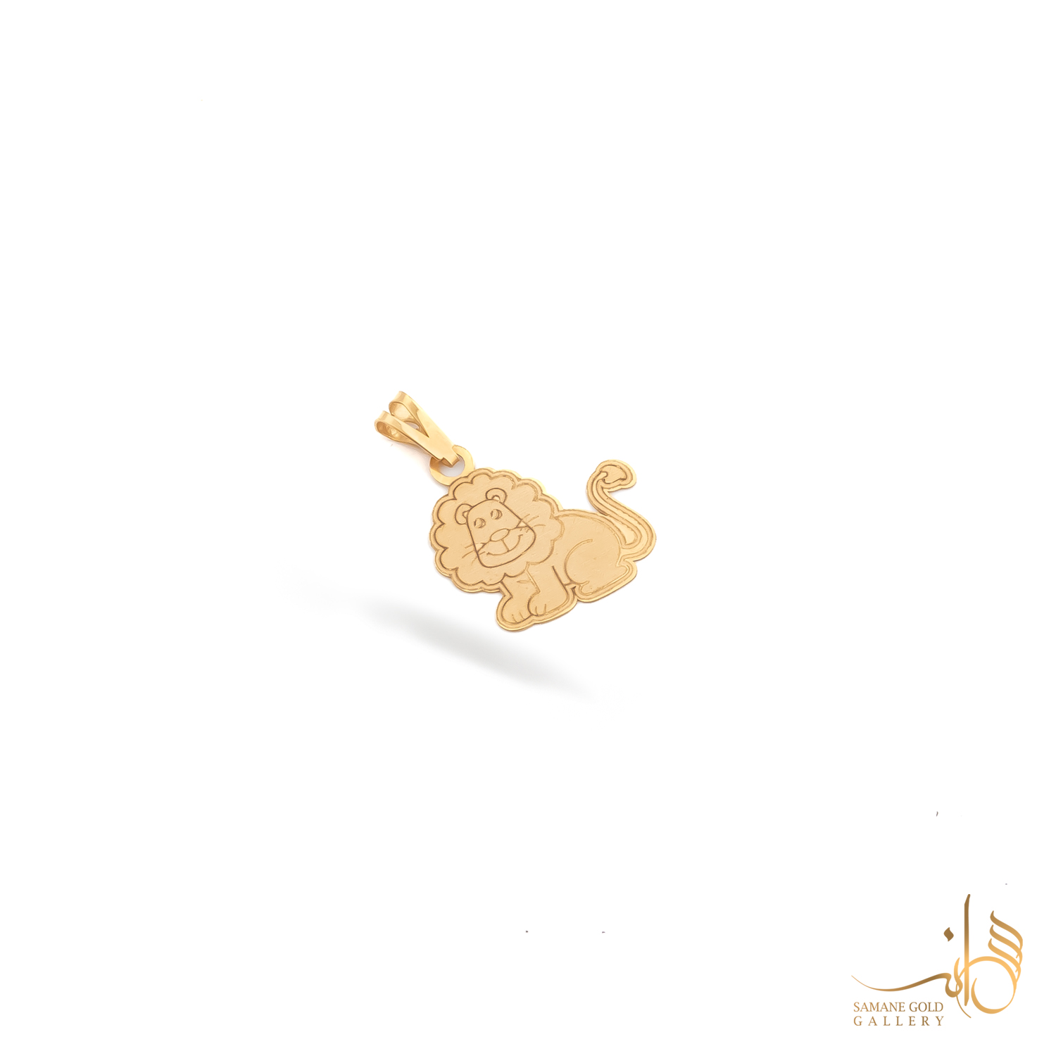 آویز طلا شیر