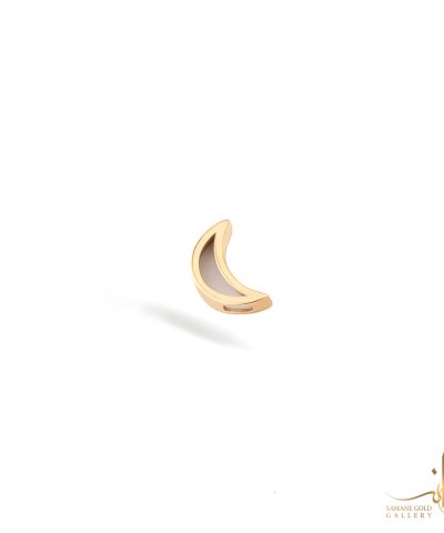 آویز طلا ماه توخالی