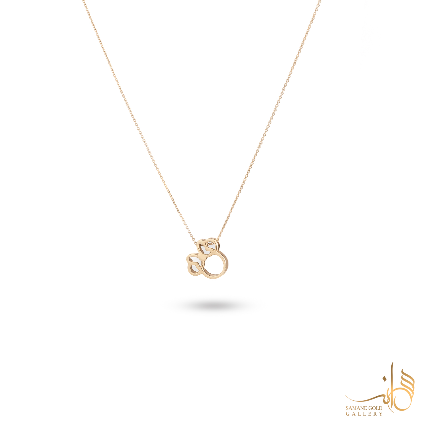 گردنبند طلا مینی موس