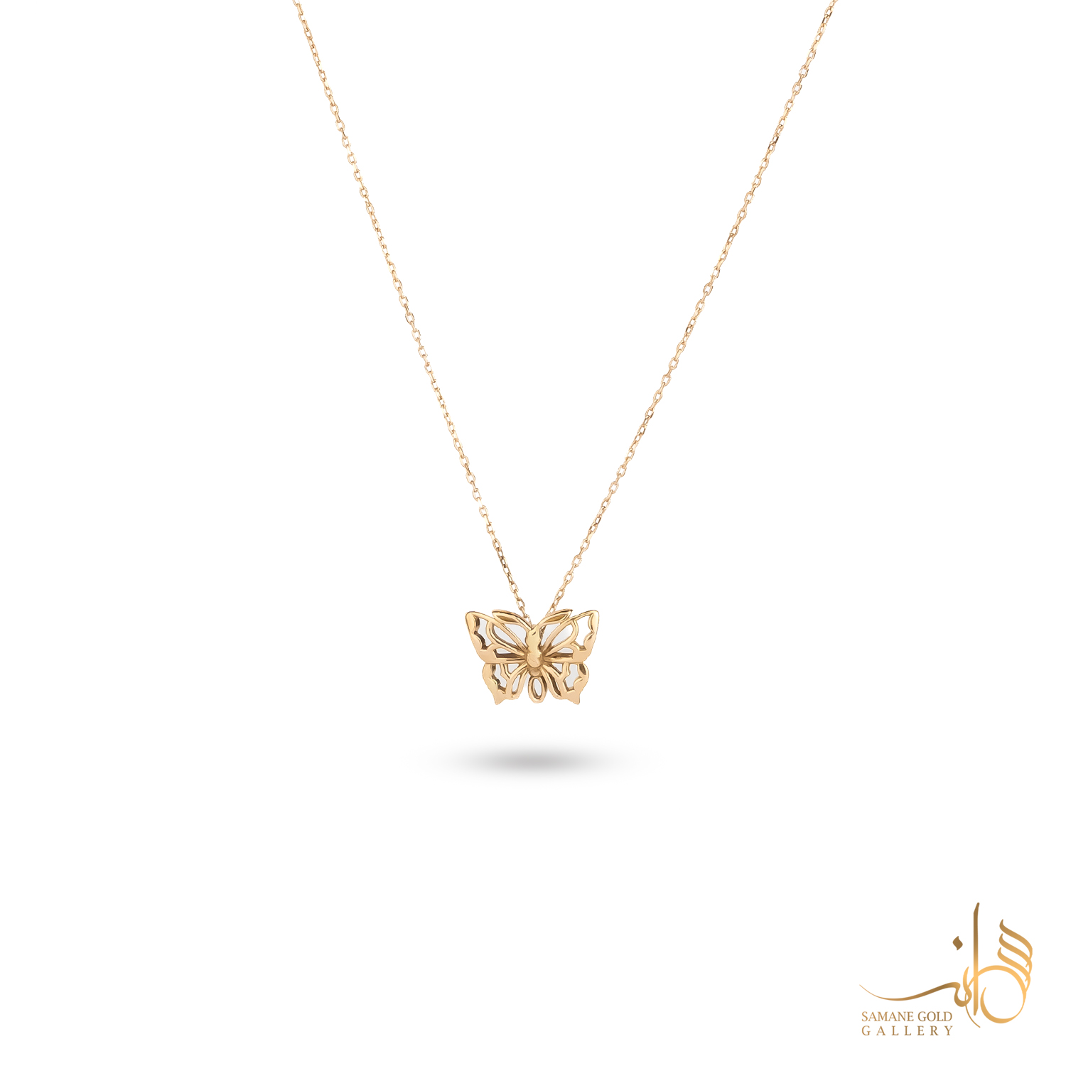 گردنبند طلا پروانه