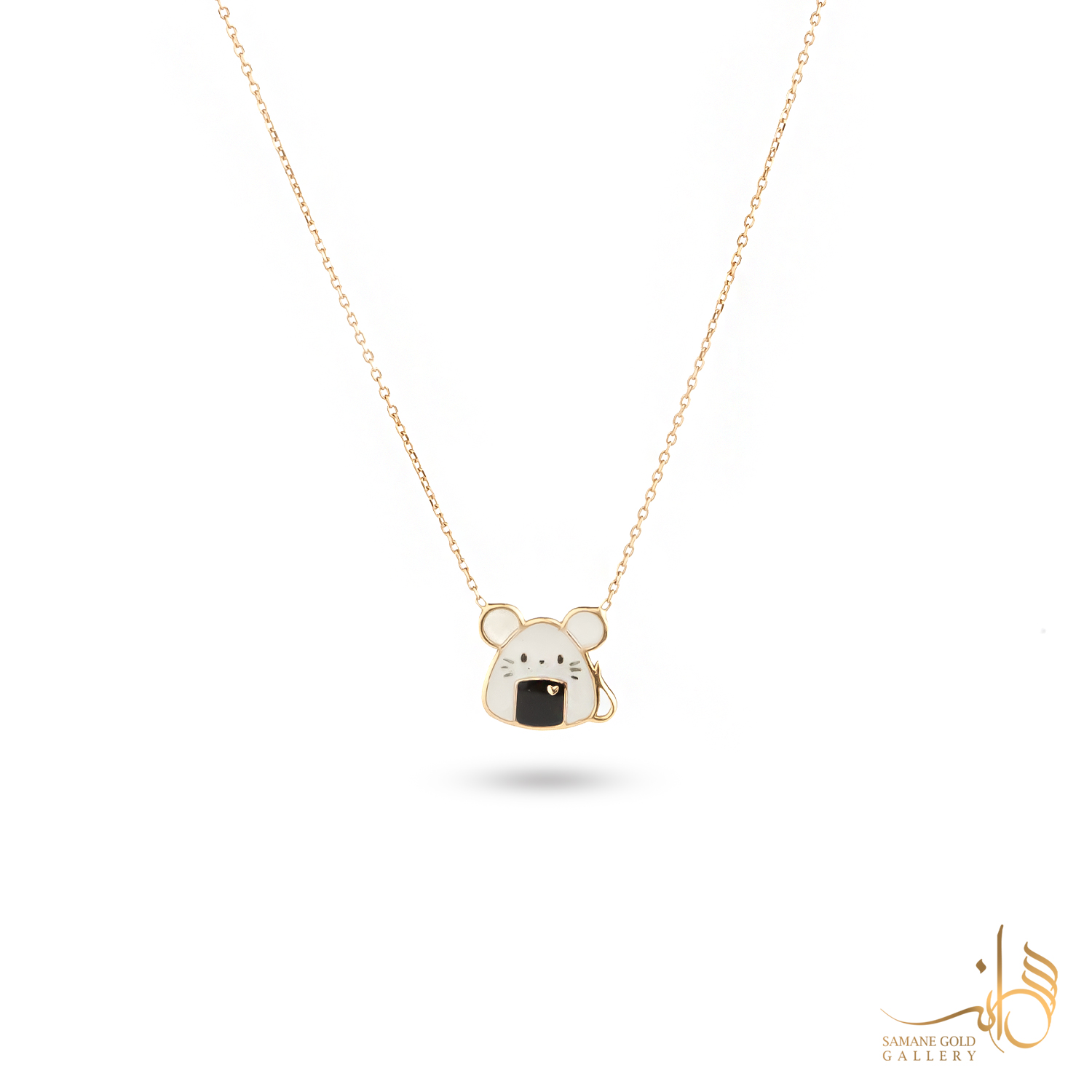 گردنبند طلا موش