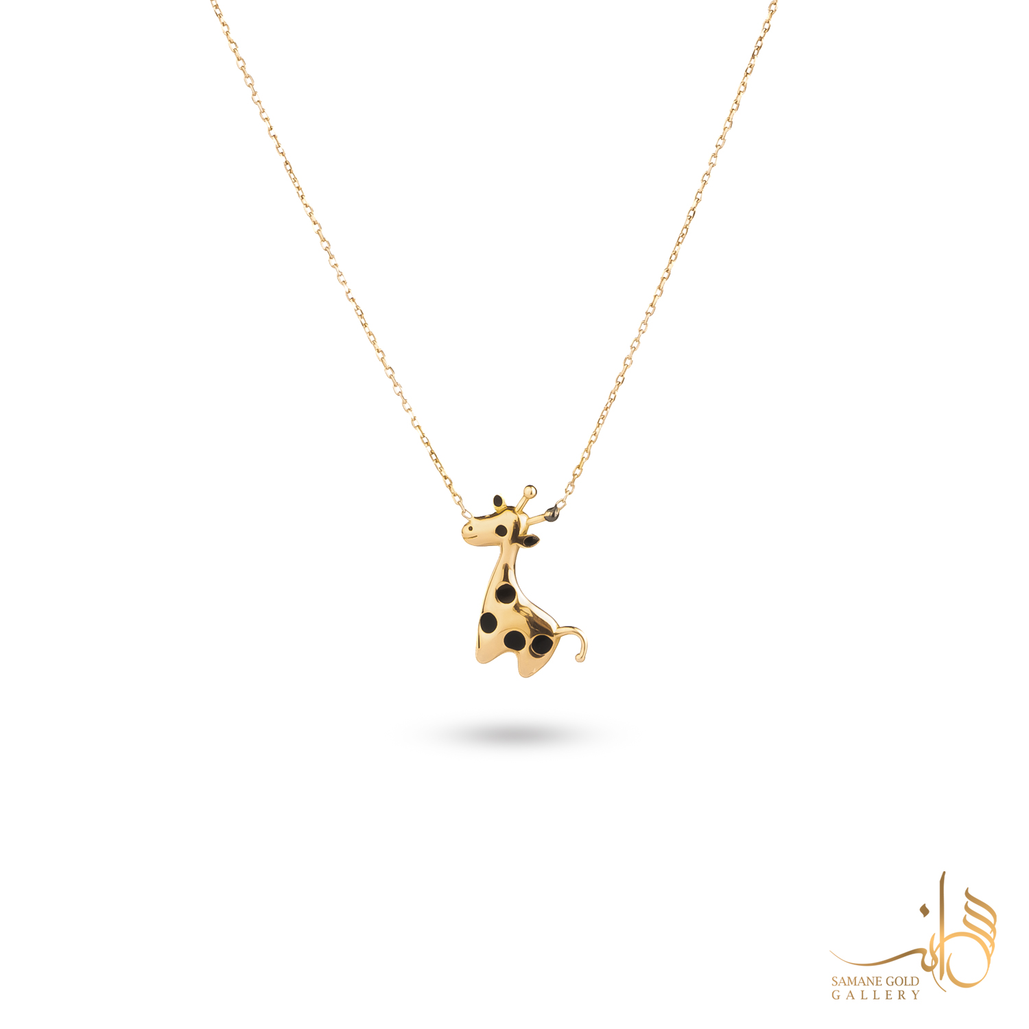 گردنبند طلا زرافه