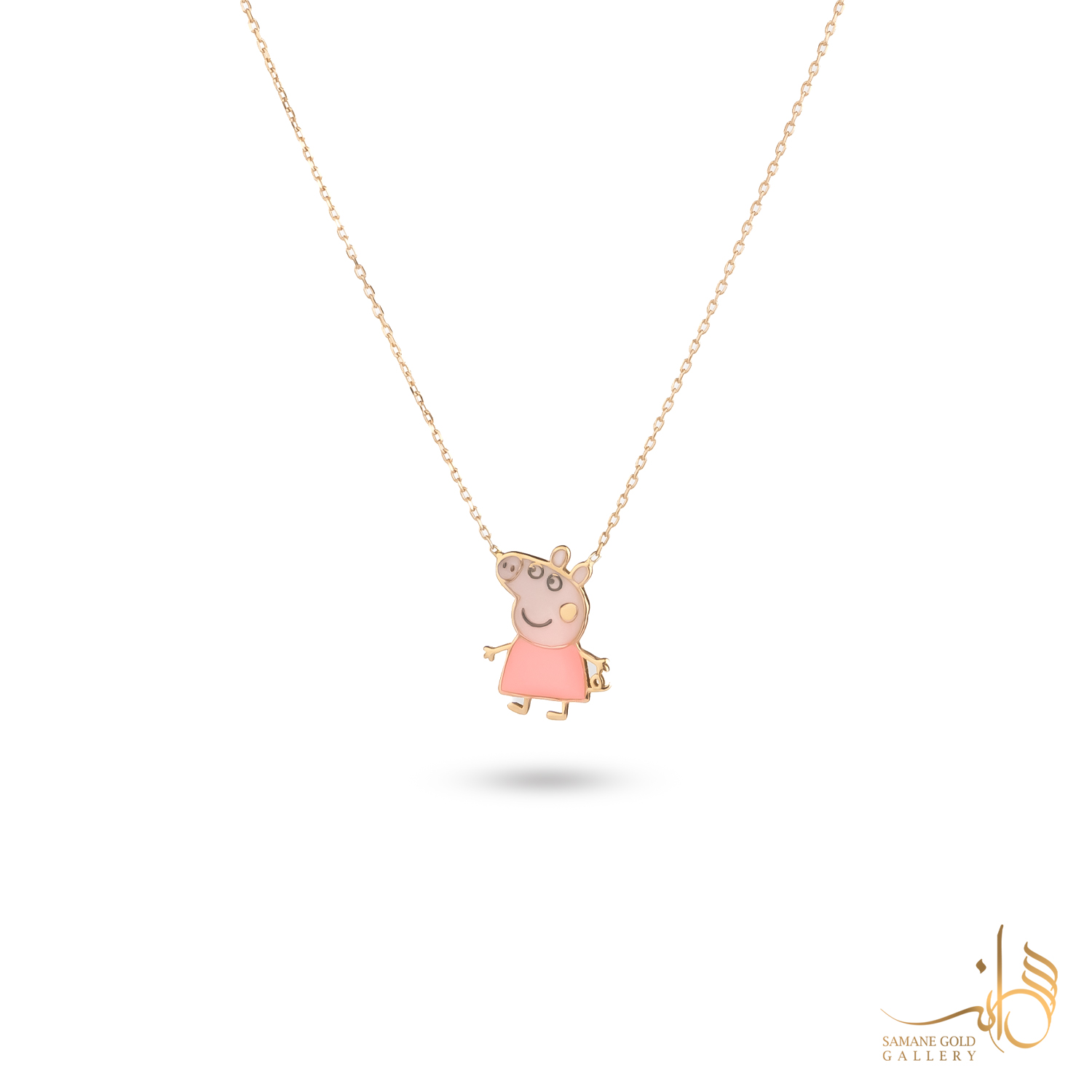 گردنبند طلا پپاپیک بچگانه