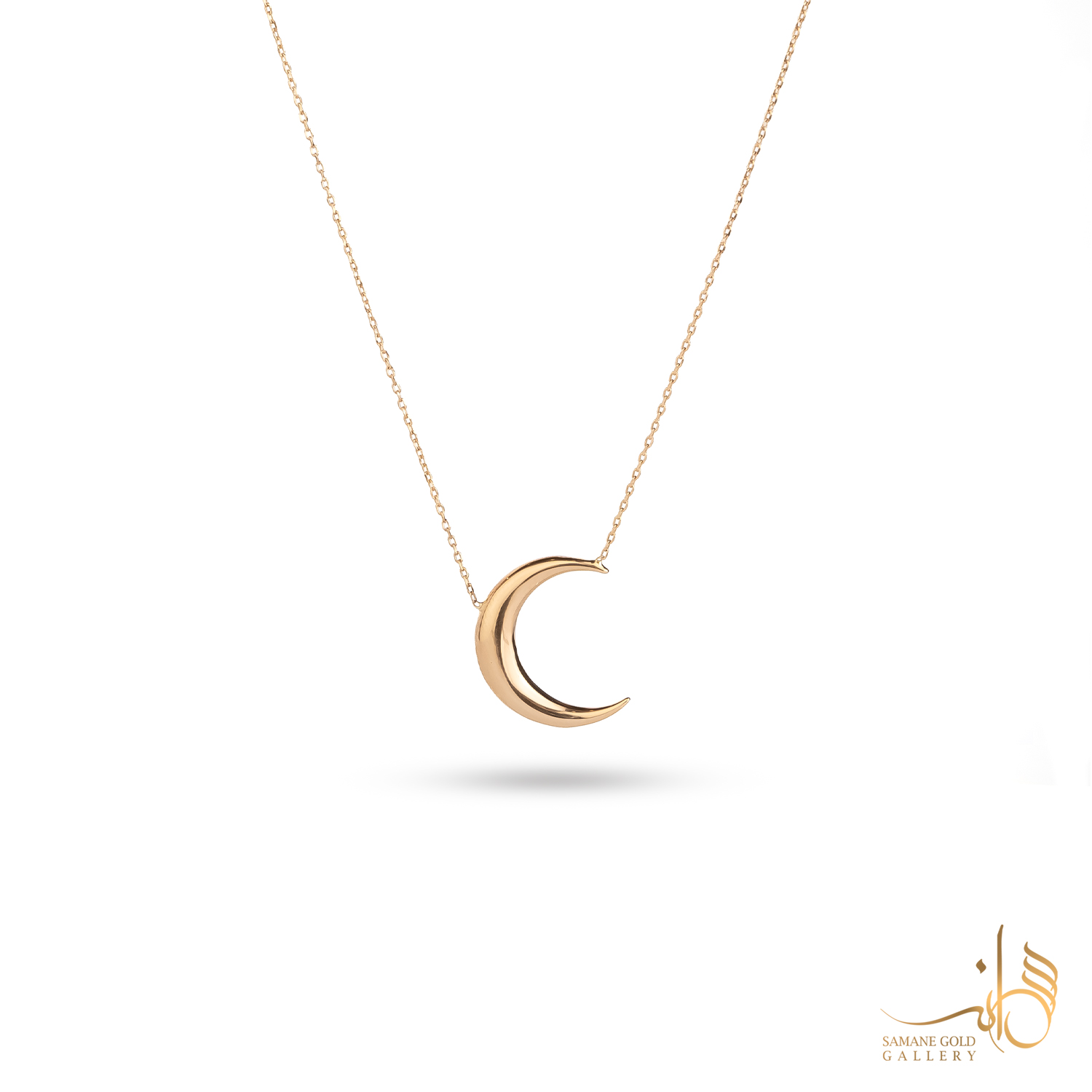 گردنبند طلا ماه