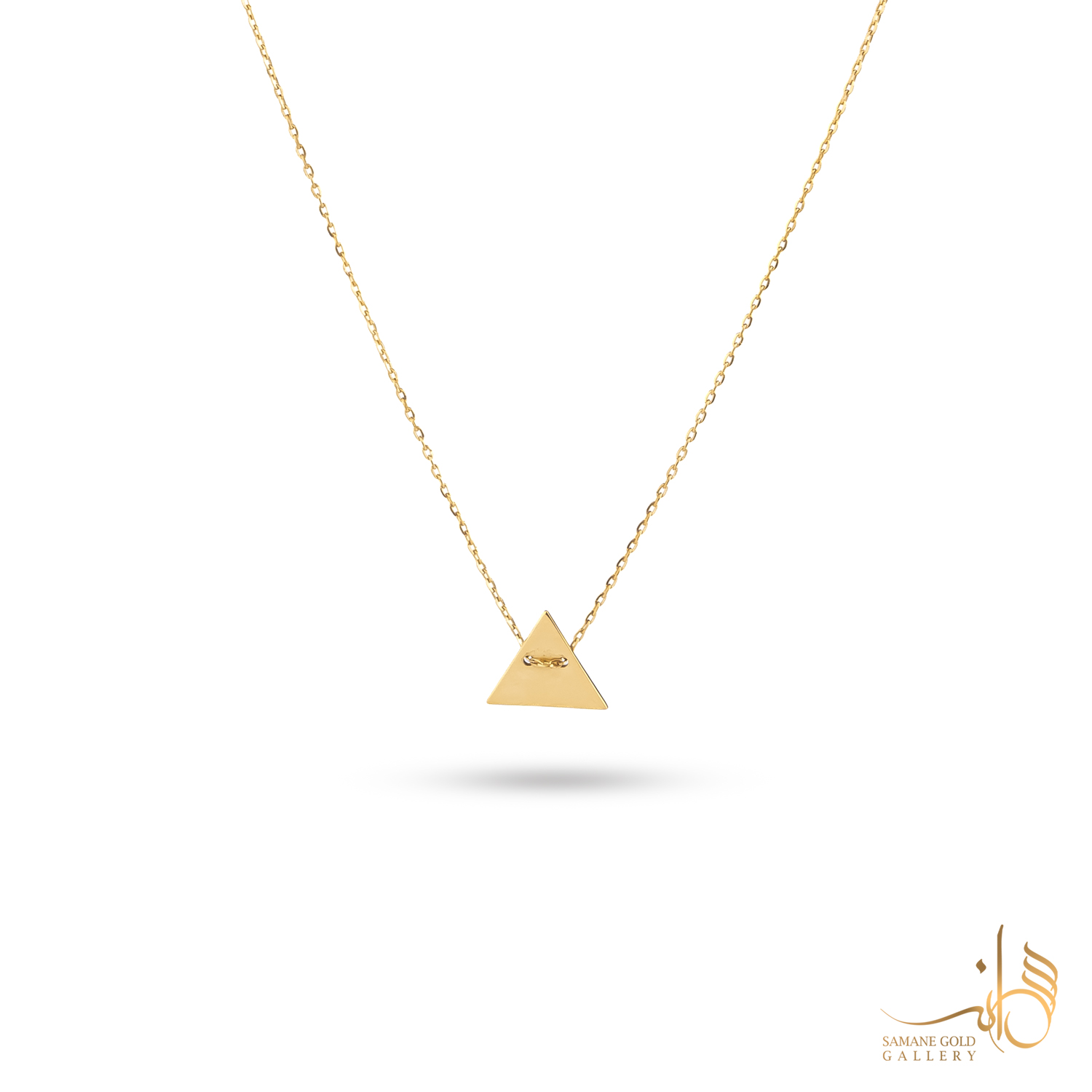 گردنبند طلا مثلث