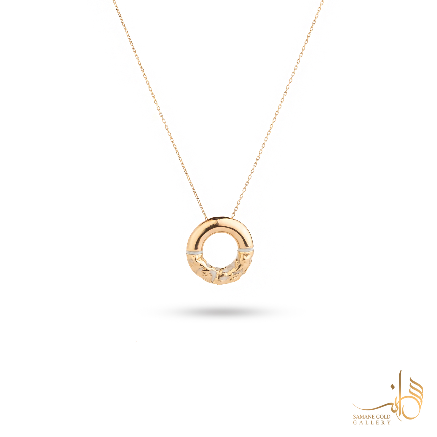 گردنبند طلا دونات