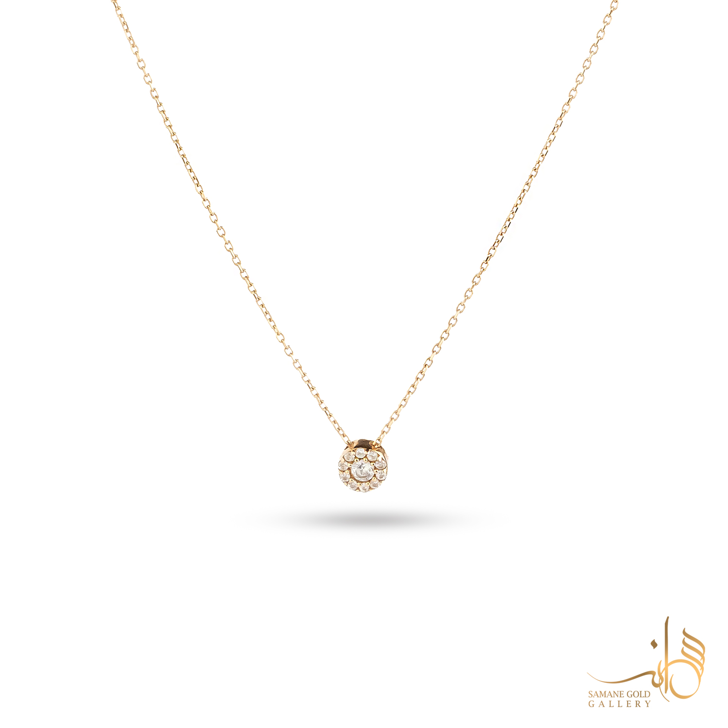 گردنبند طلا فلاور