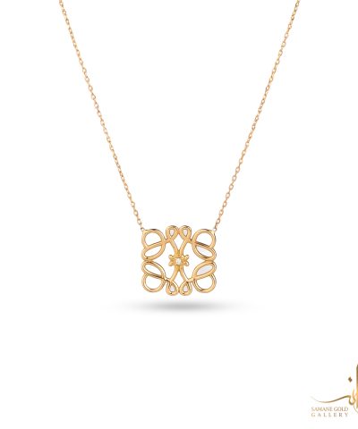 گردنبند طلا زنانه LOEWE