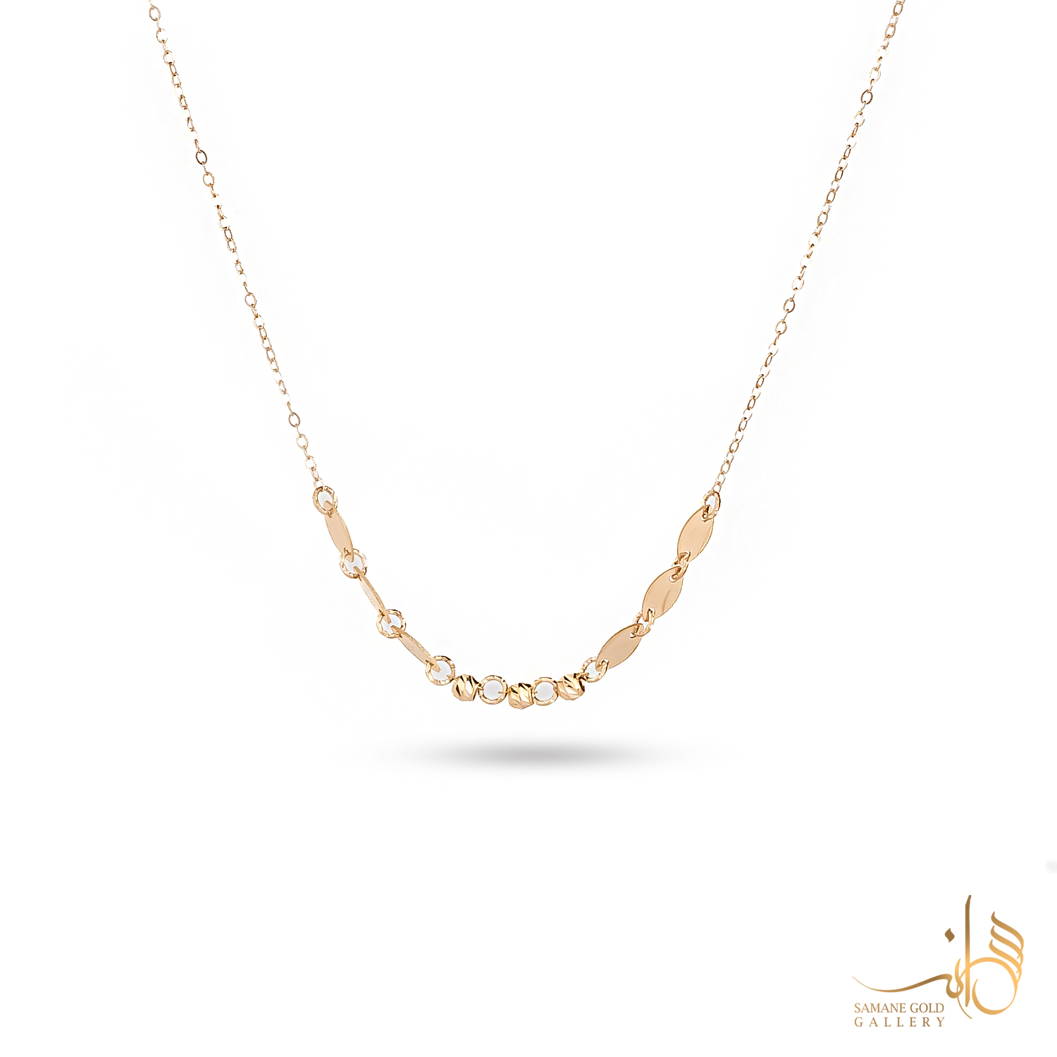 گردنبند طلا مارکیز و گوی ال‌برنادو