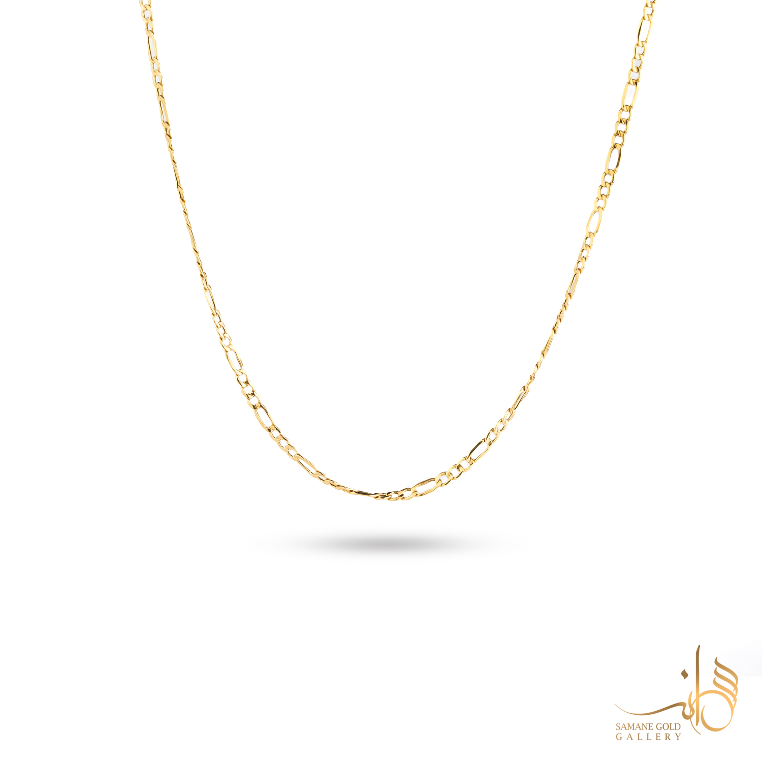 زنجیر طلا فیگارو ریز لوکس