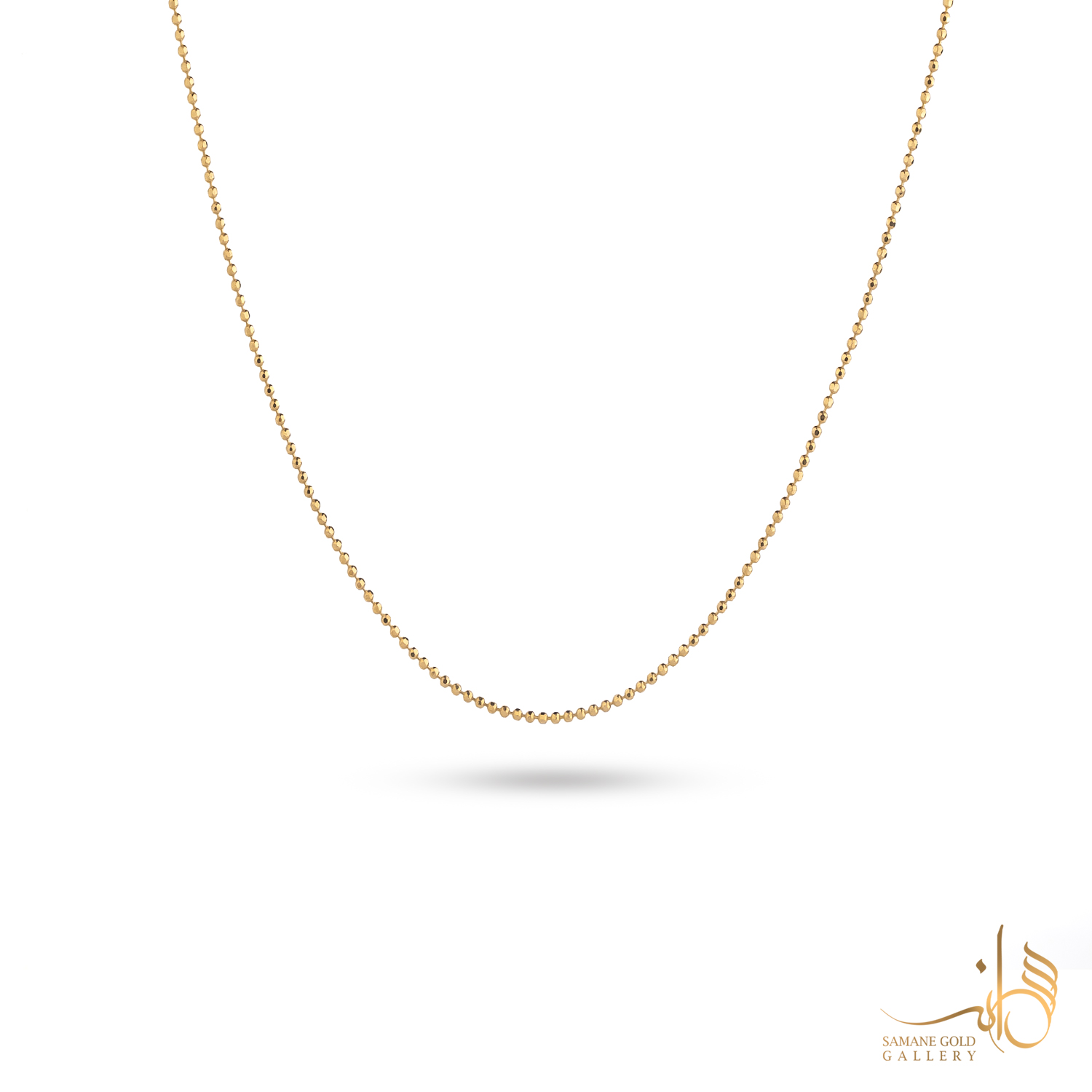 زنجیر طلا گوی ریز لوکس