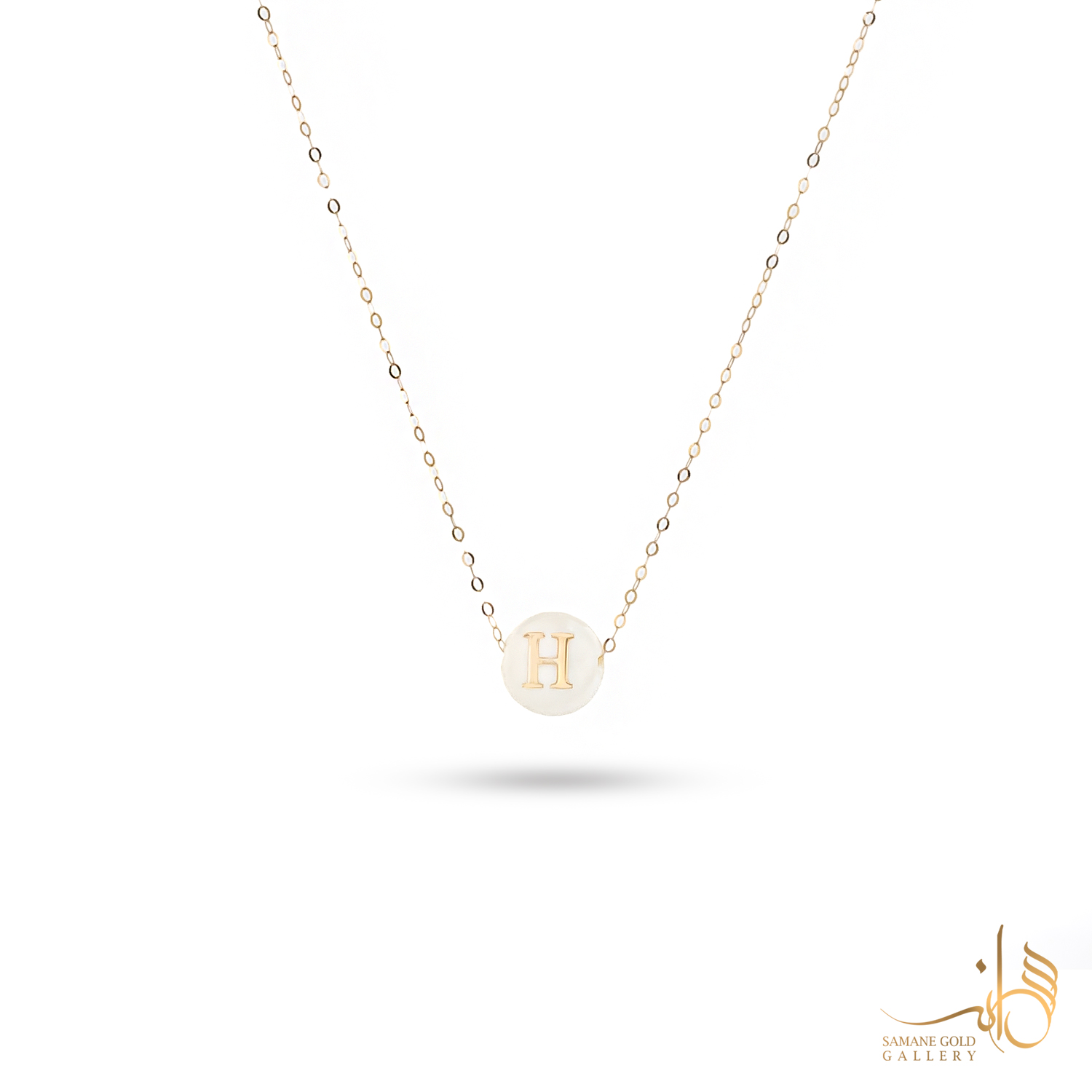 گردنبند طلا صدف H