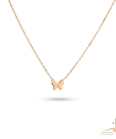 گردنبند طلا پروانه