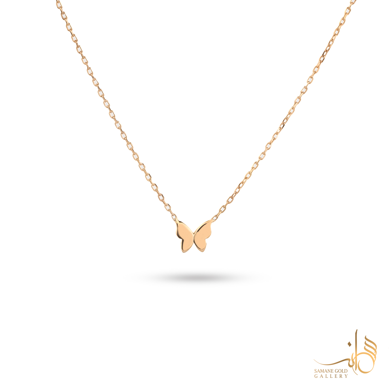 گردنبند طلا پروانه