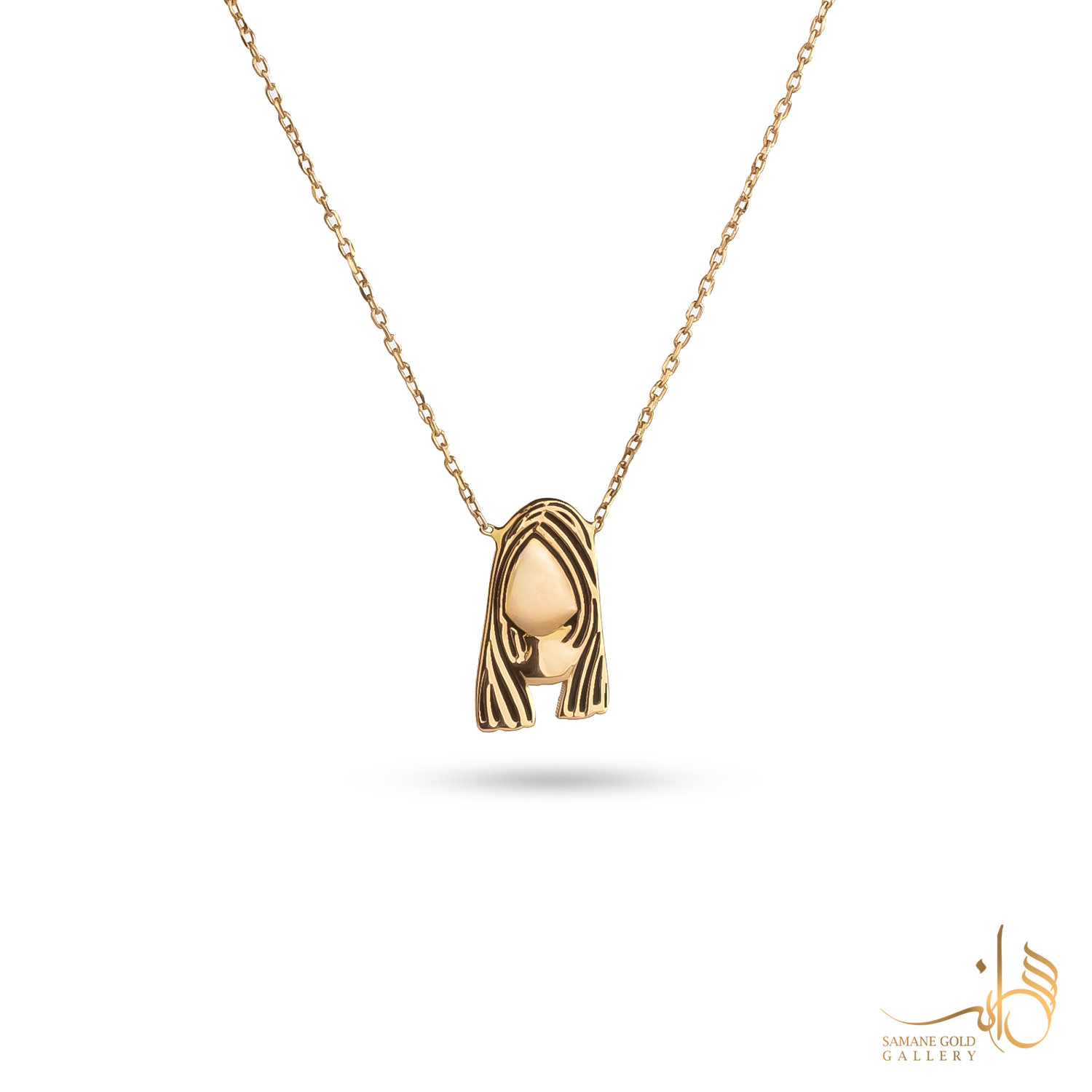 گردنبند طلا استایل مو لخت