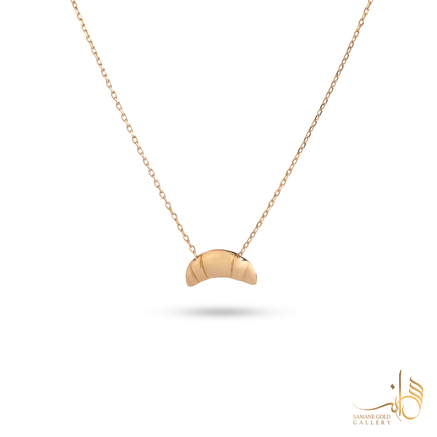 گردنبند طلا کروسان