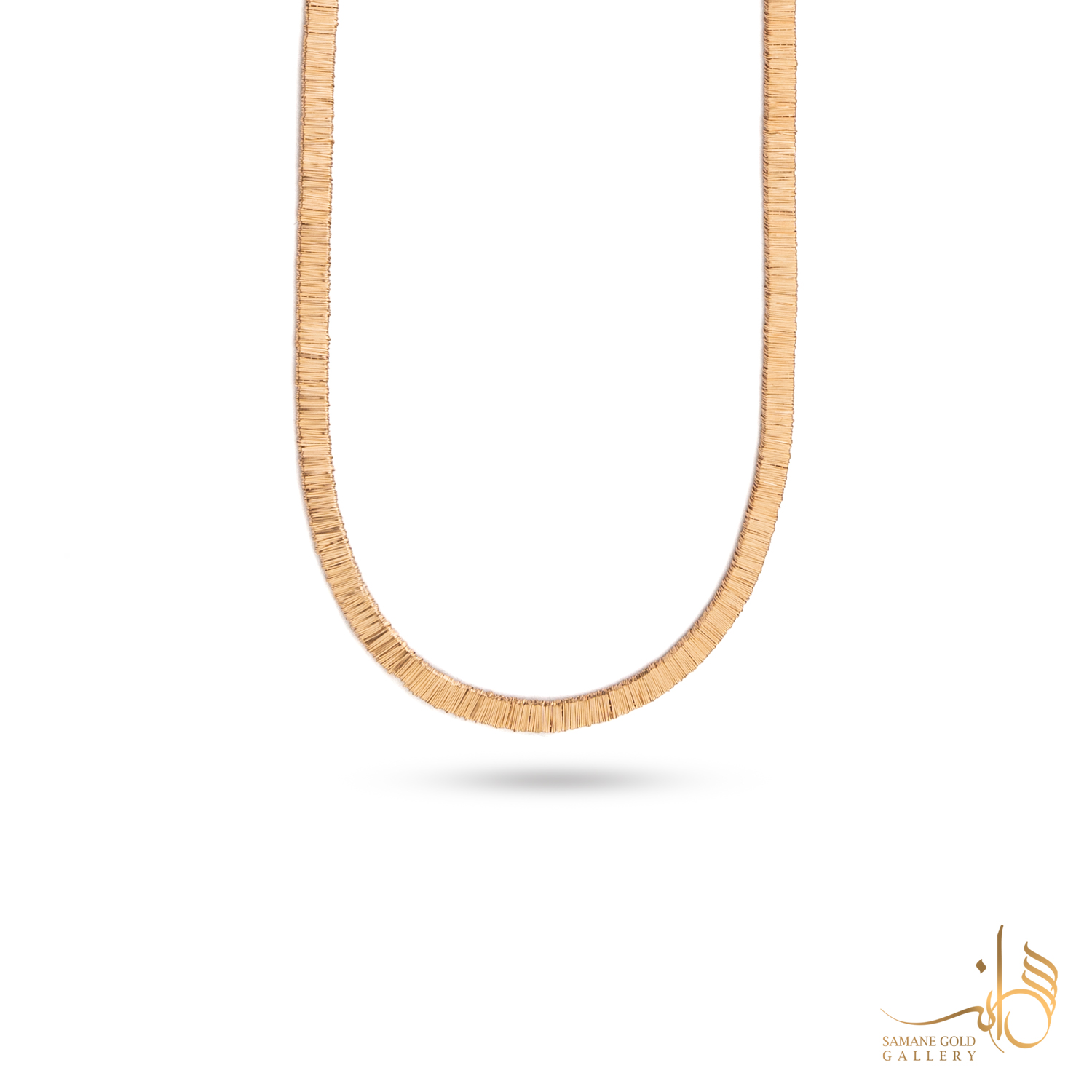 زنجیر طلا مصری رزگلد باریک