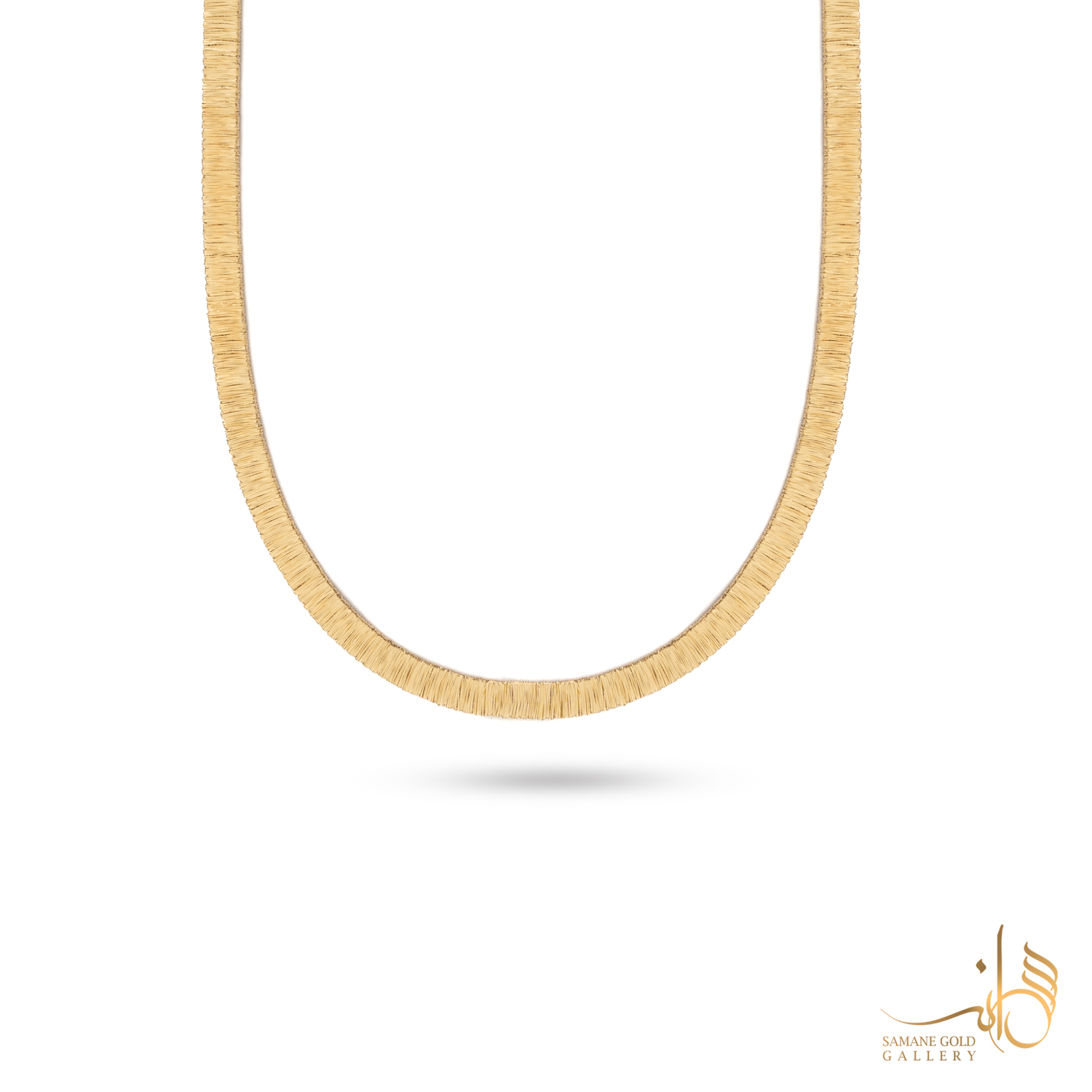 زنجیر طلا مصری گلد پهن