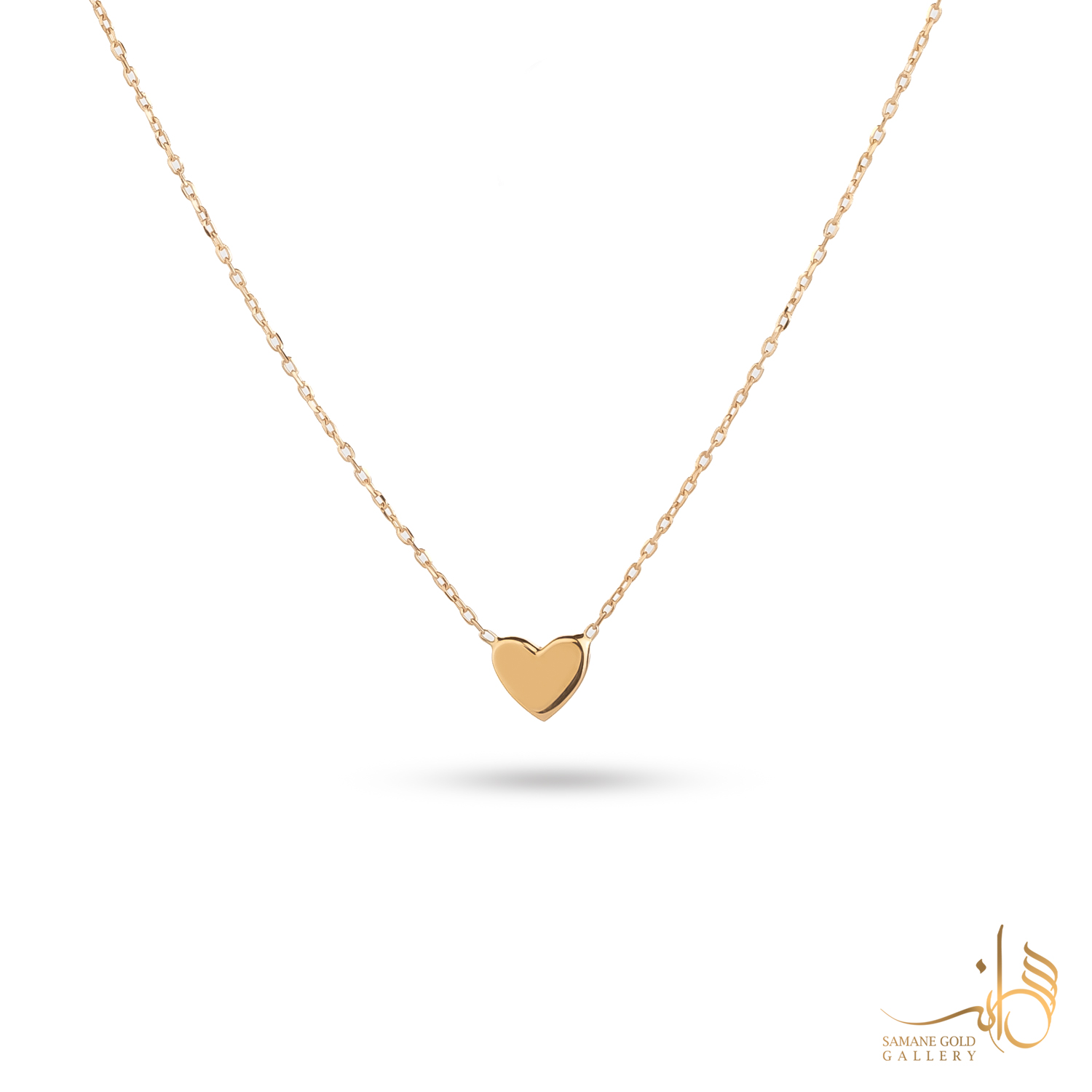 گردنبند طلا قلب