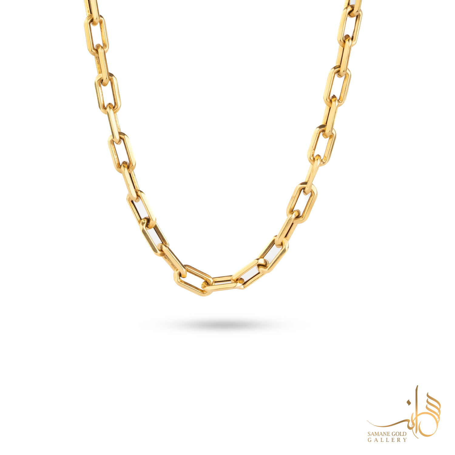 گردنبند طلا هرمس سنگین