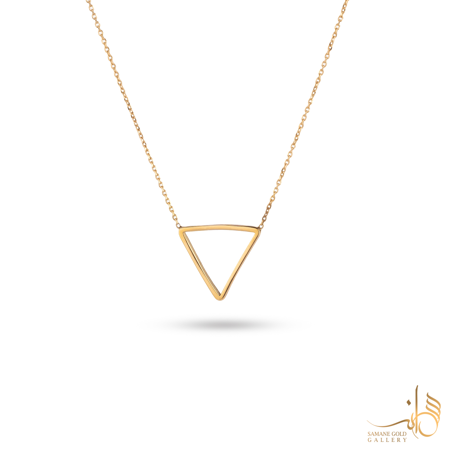 گردنبند طلا مثلث