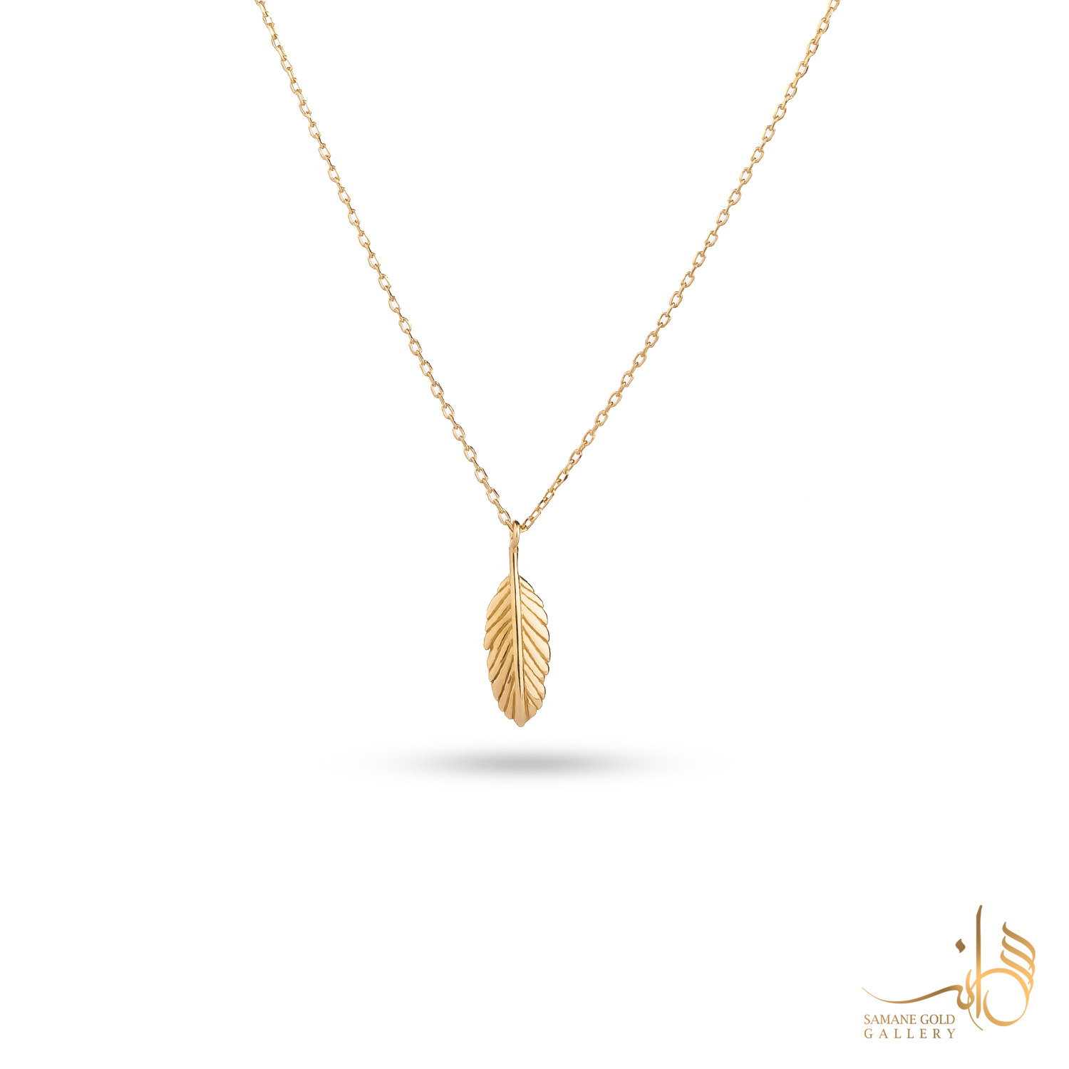 گردنبند طلا پر بزرگ