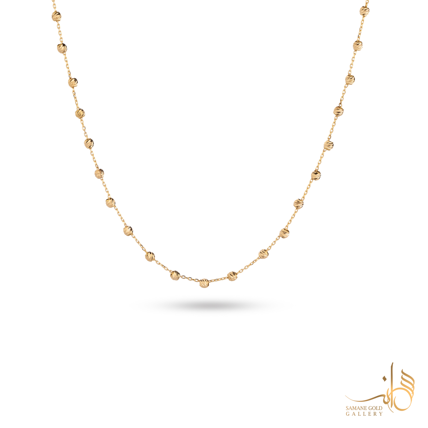 گردنبند طلا گوی ال‌برنادو