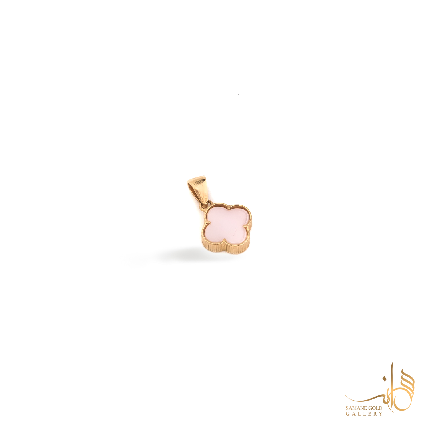 آویز طلا ونکلیف صورتی