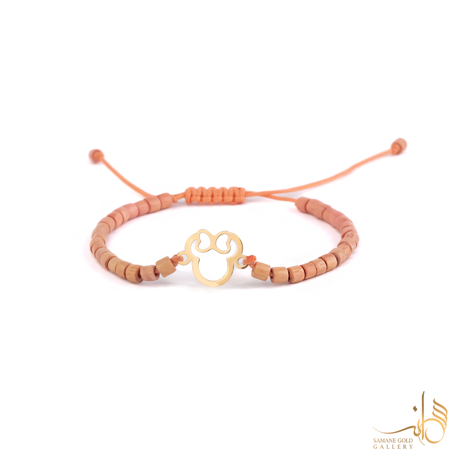 دونه دستبندی طلا مینی‌موس