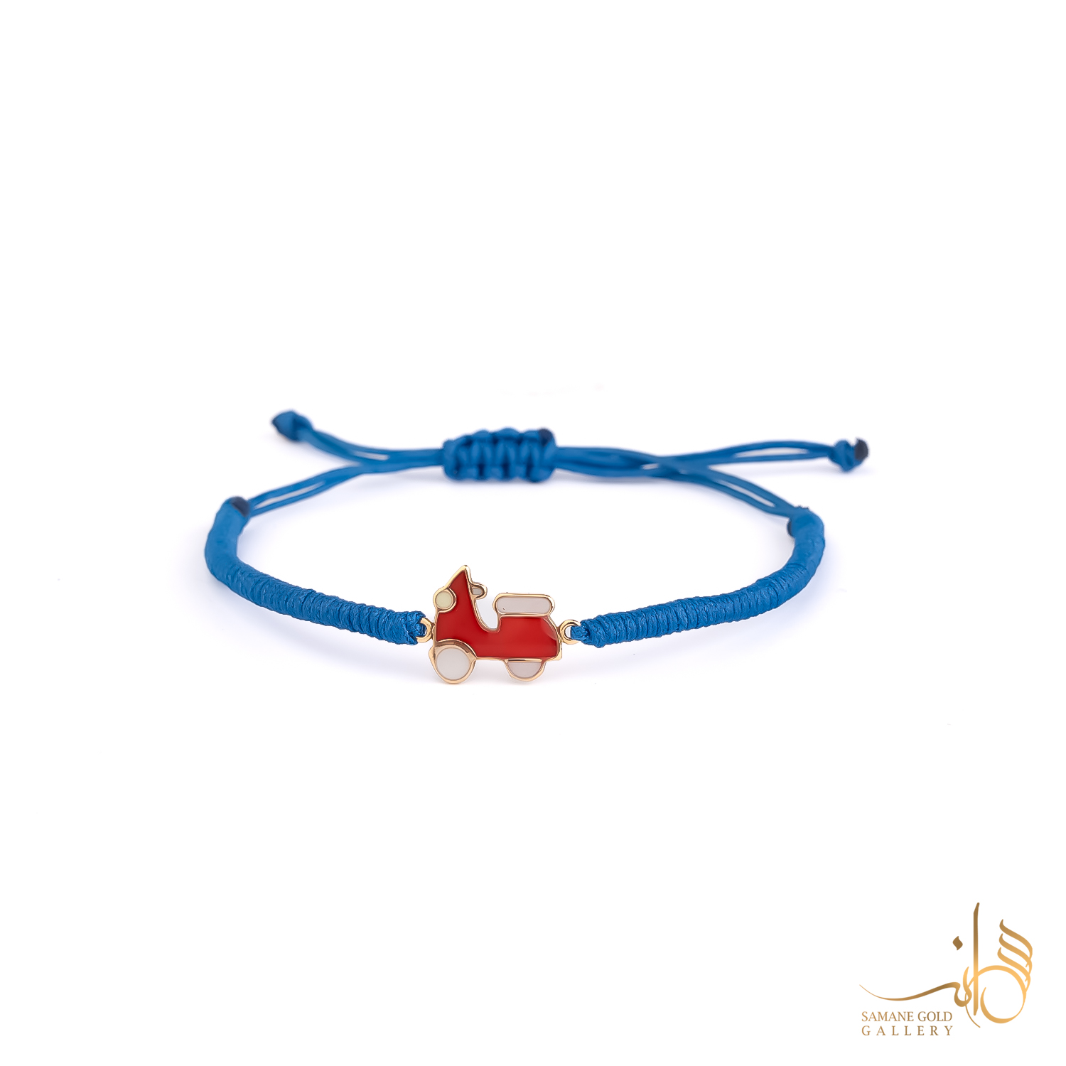 دونه دستبندی طلا موتور قرمز