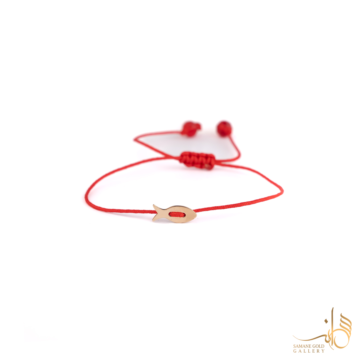 دونه دستبندی طلا ماهی قرمز