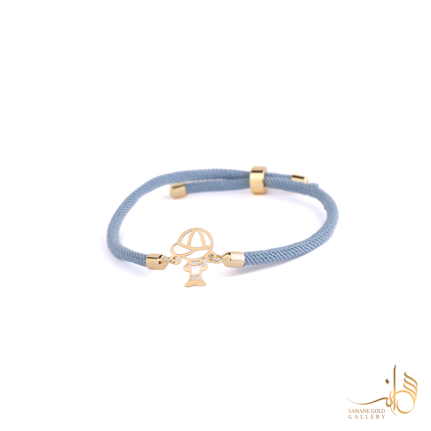 دونه دستبندی طلا پسر کلاه‌دار