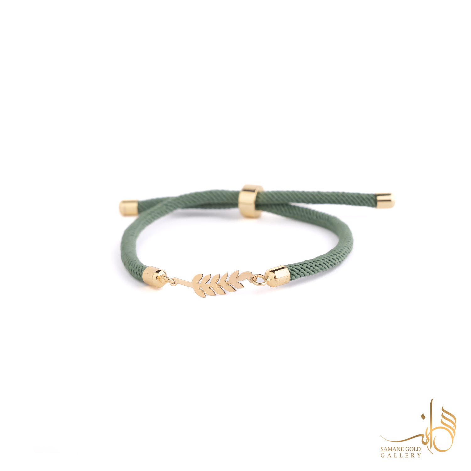 دونه دستبندی طلا خوشه گندم