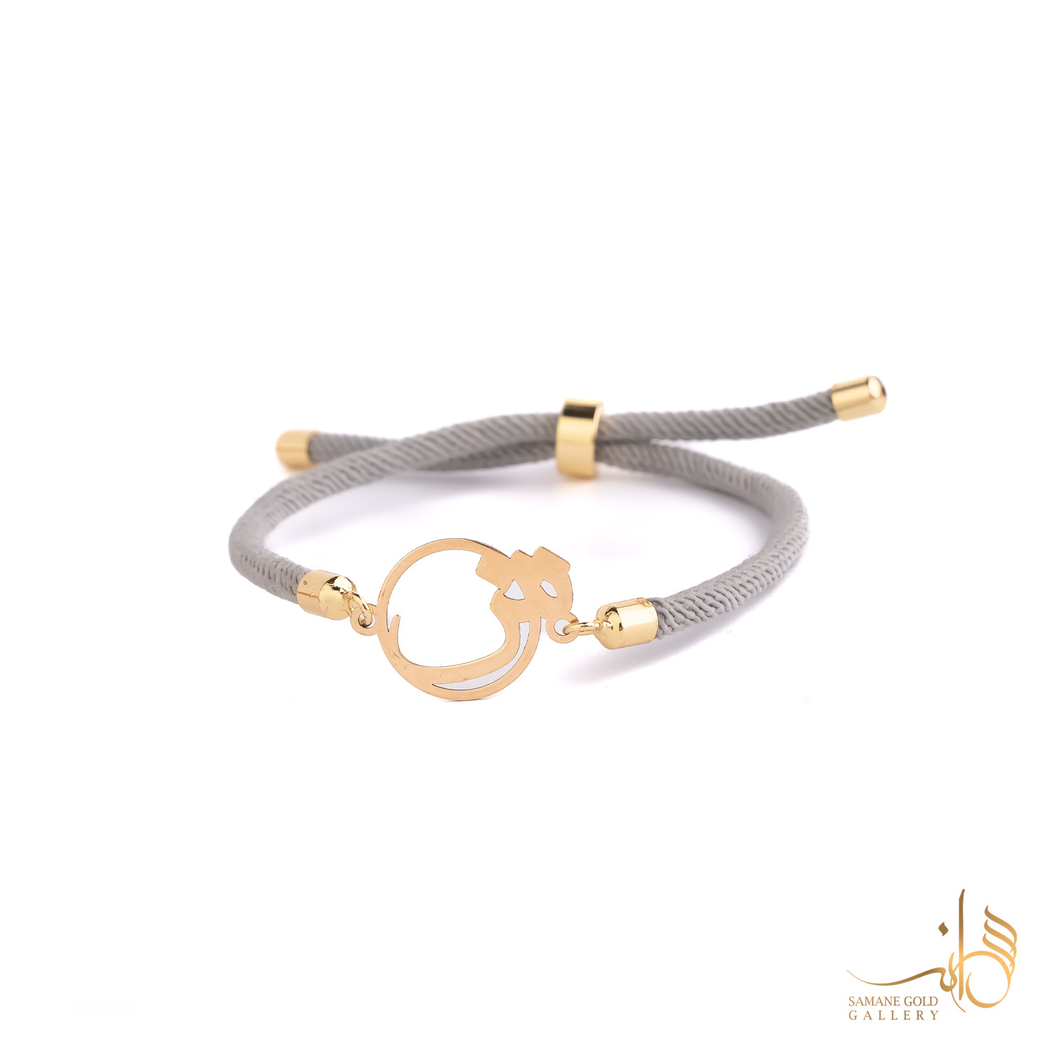 دونه دستبندی طلا حرف ش