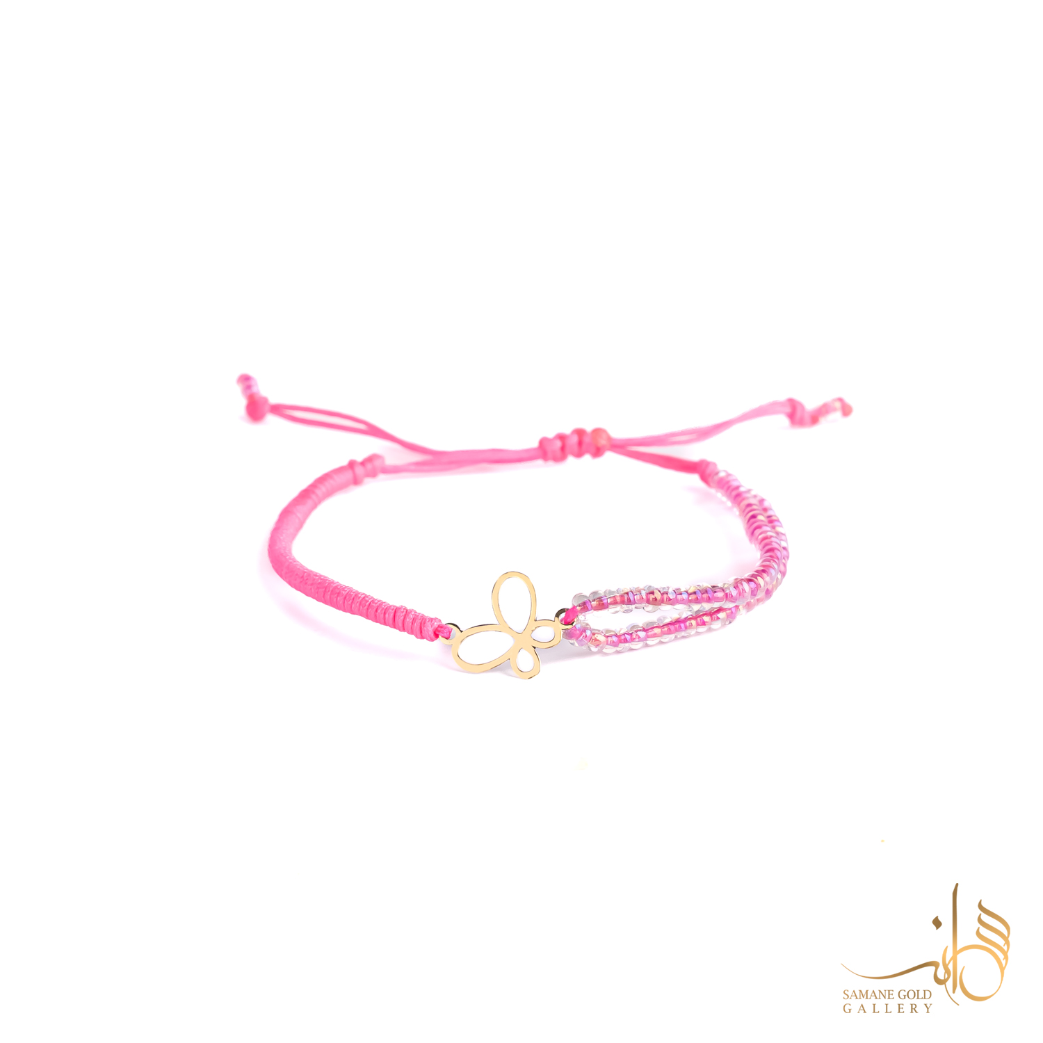 دونه دستبندی طلا پروانه