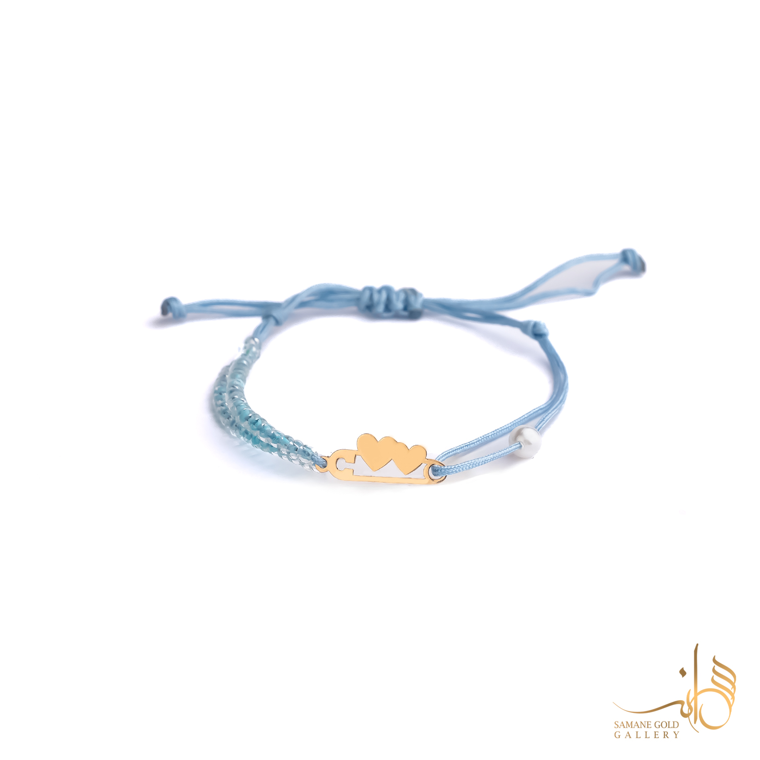 دونه دستبندی طلا سنجاق