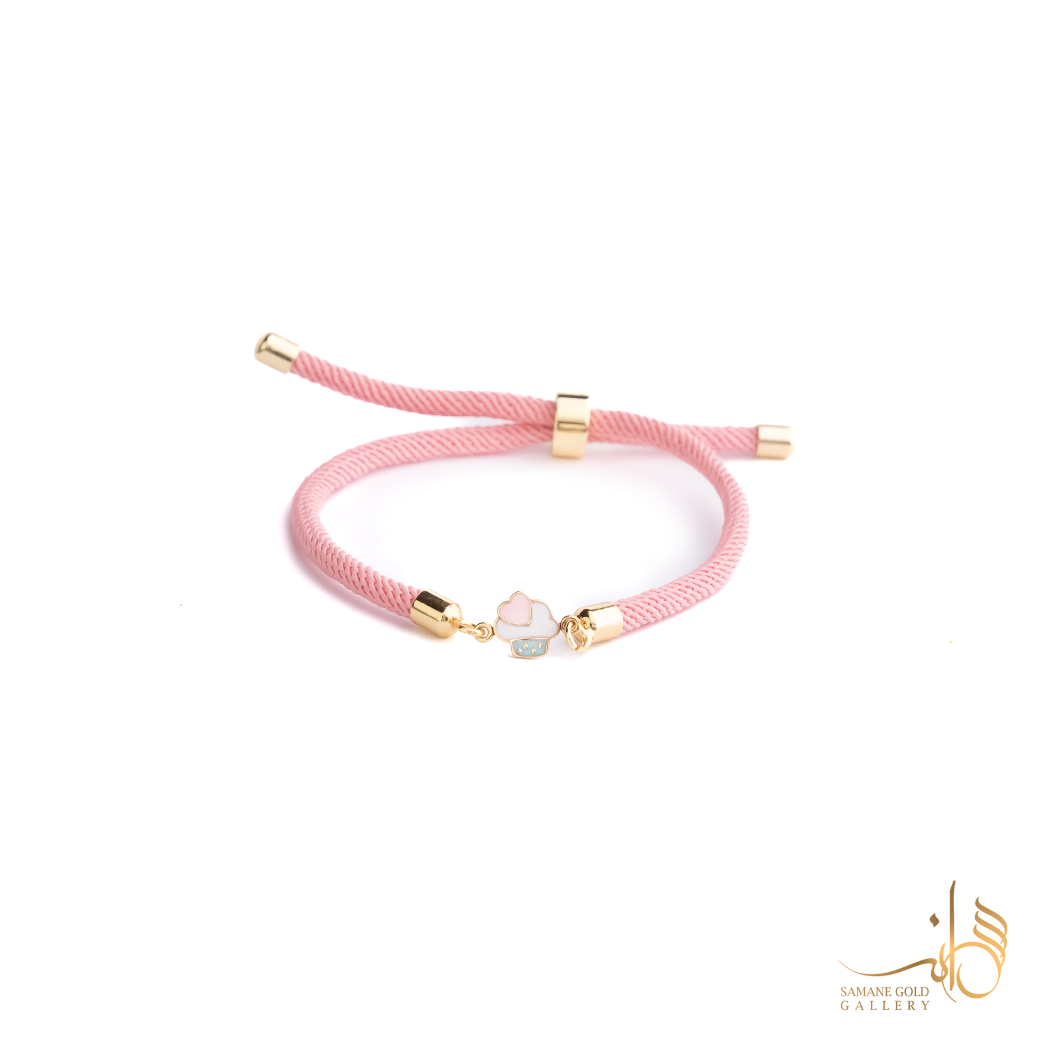 دونه دستبندی طلا کاپ کیک